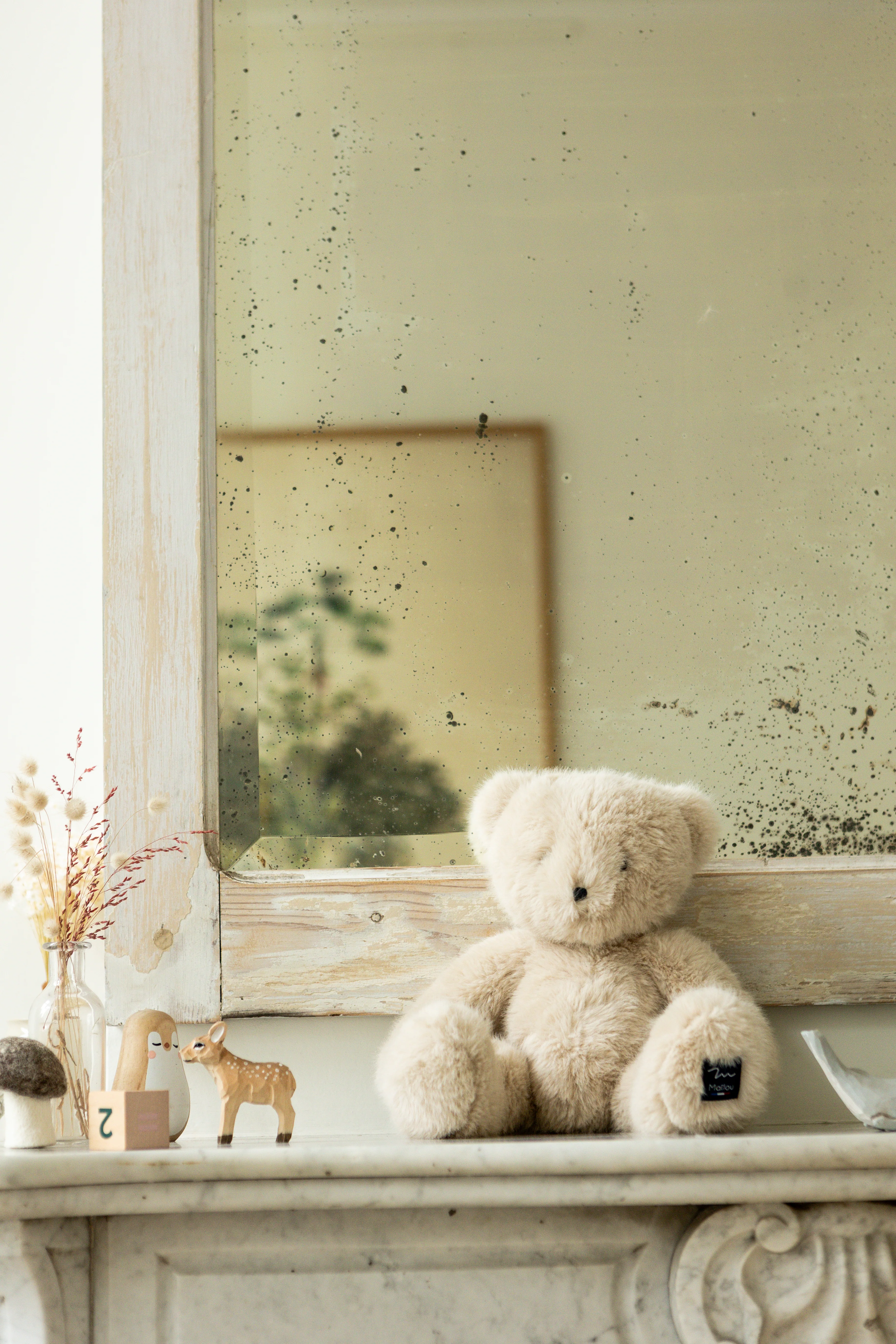 Peluche ourson Louison - Collection Cyrillus X Maïlou Tradition - Image 5