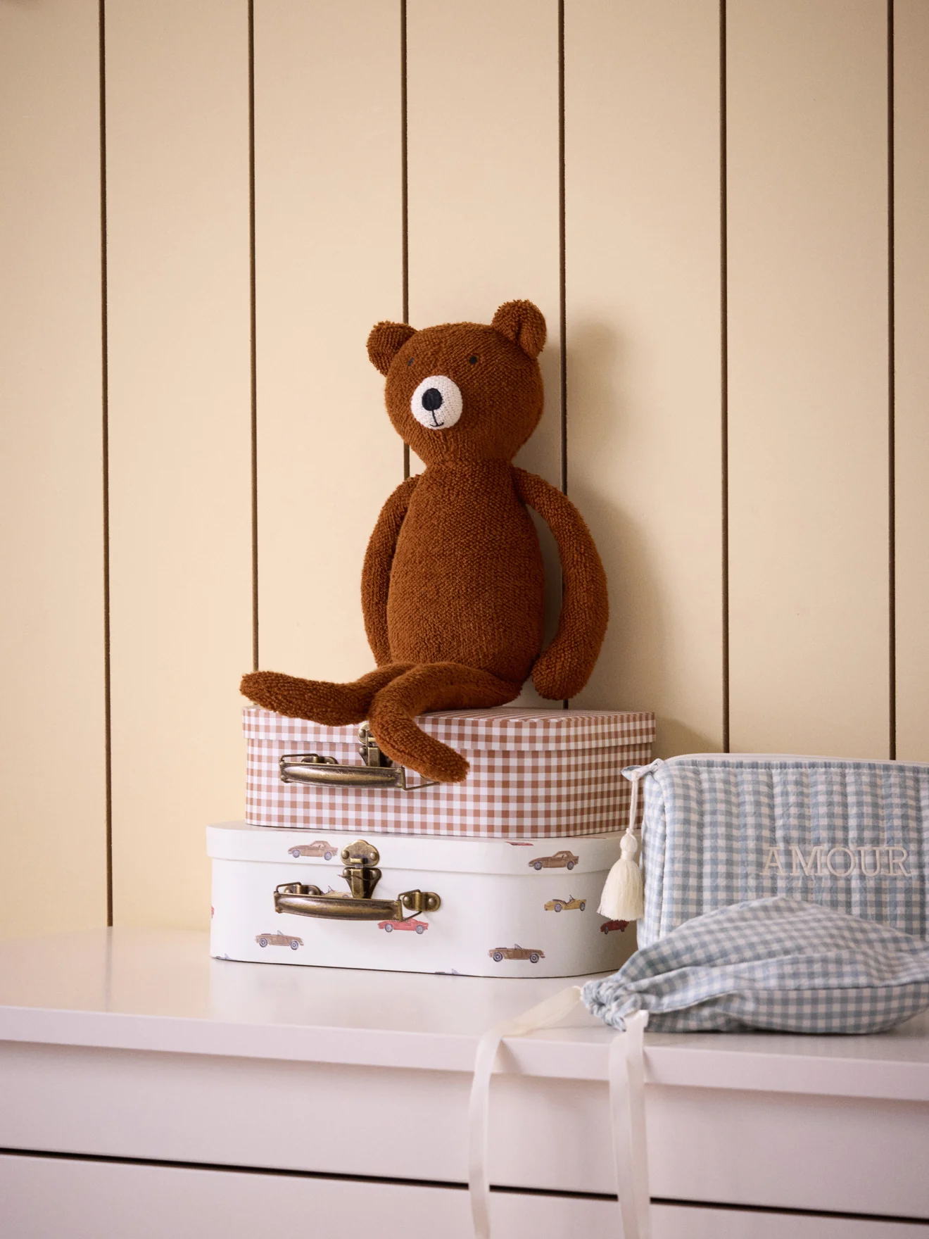 Peluche ours en bouclette - Image 3