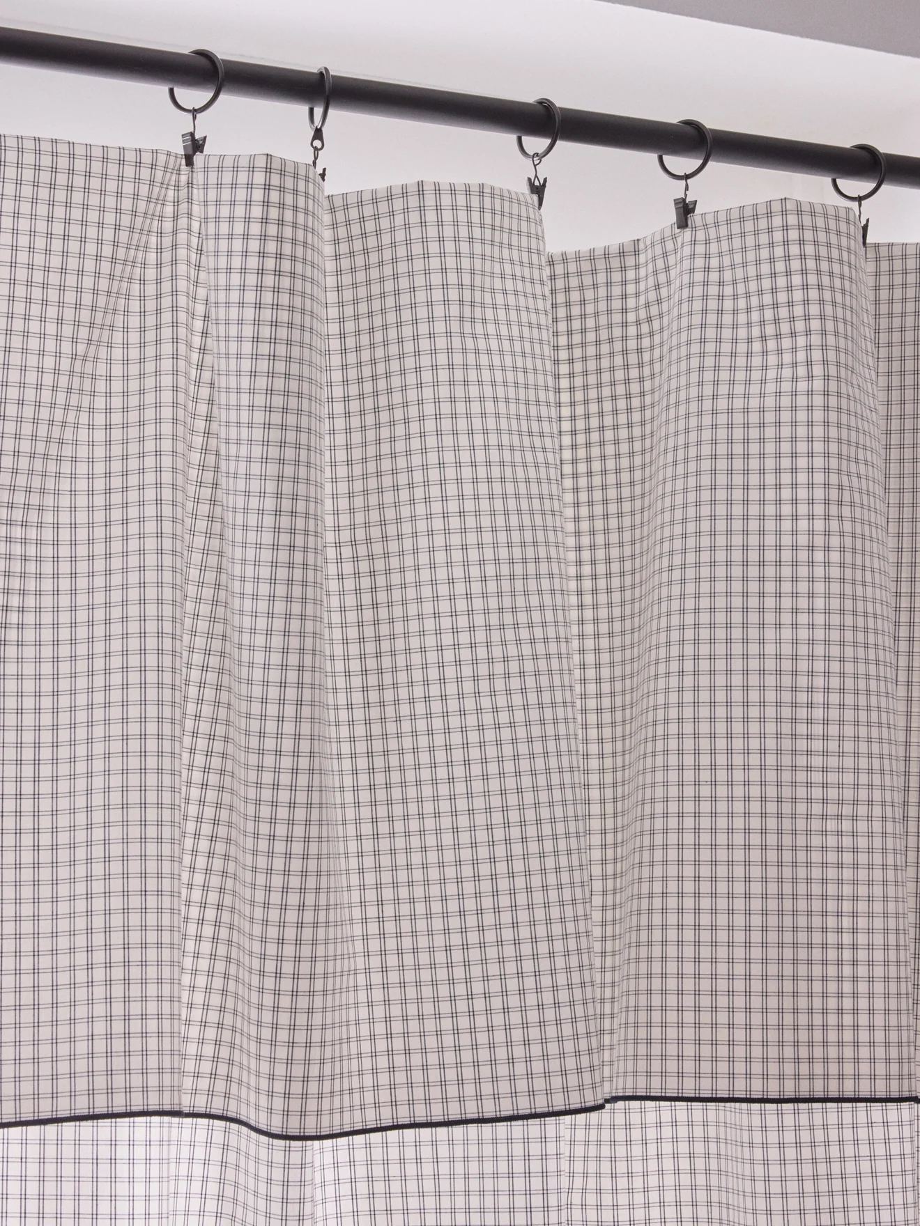 Panneau voile de coton fil à fil petits carreaux - Image 3