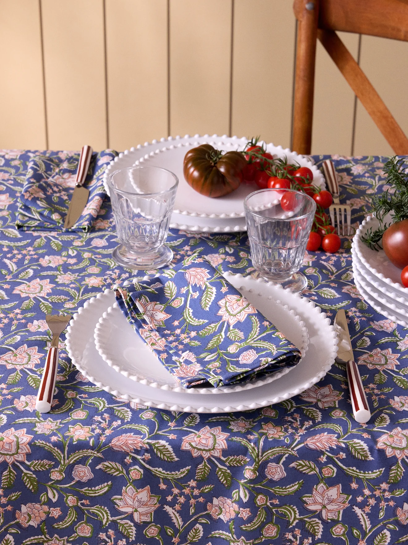 Serviettes de table imprimé Bella par lot de 4 - Image 3