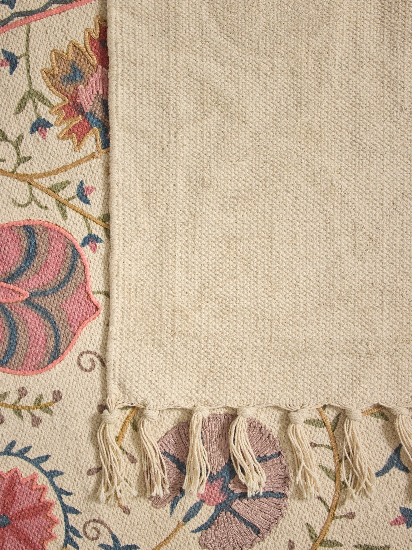 Tapis Flore en coton - Taille M - Image 5