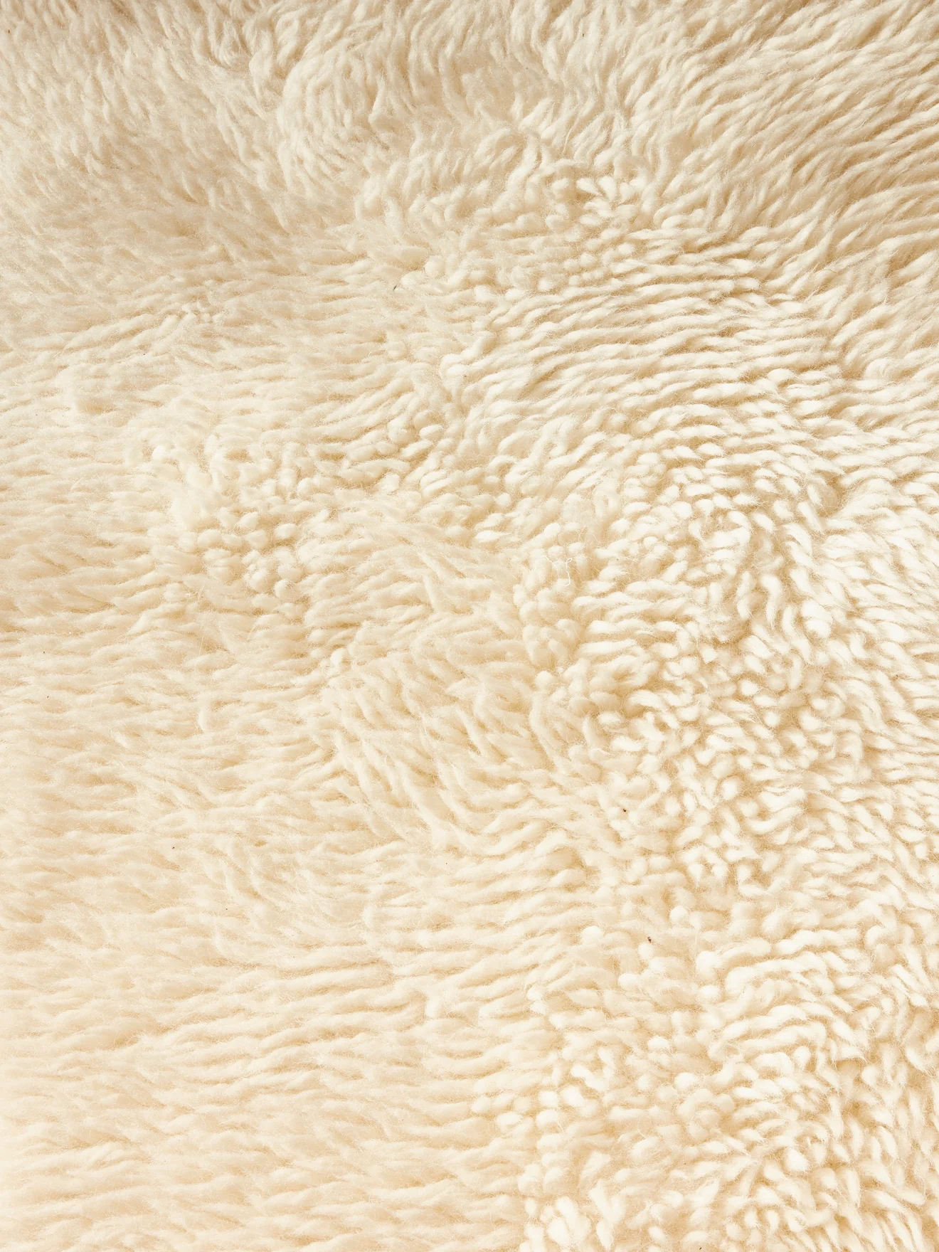 Petit tapis poils longs pure laine - Image 3
