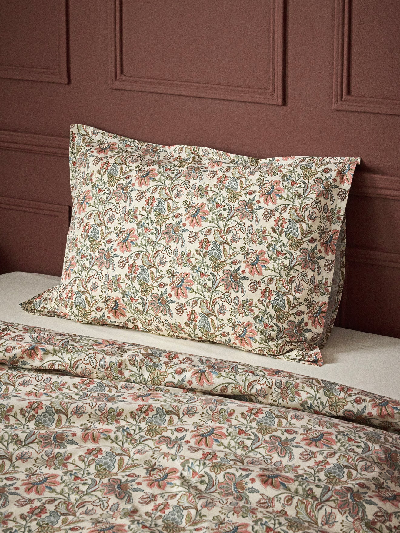 Taie d'oreiller percale de coton "Augustine" - Image 3