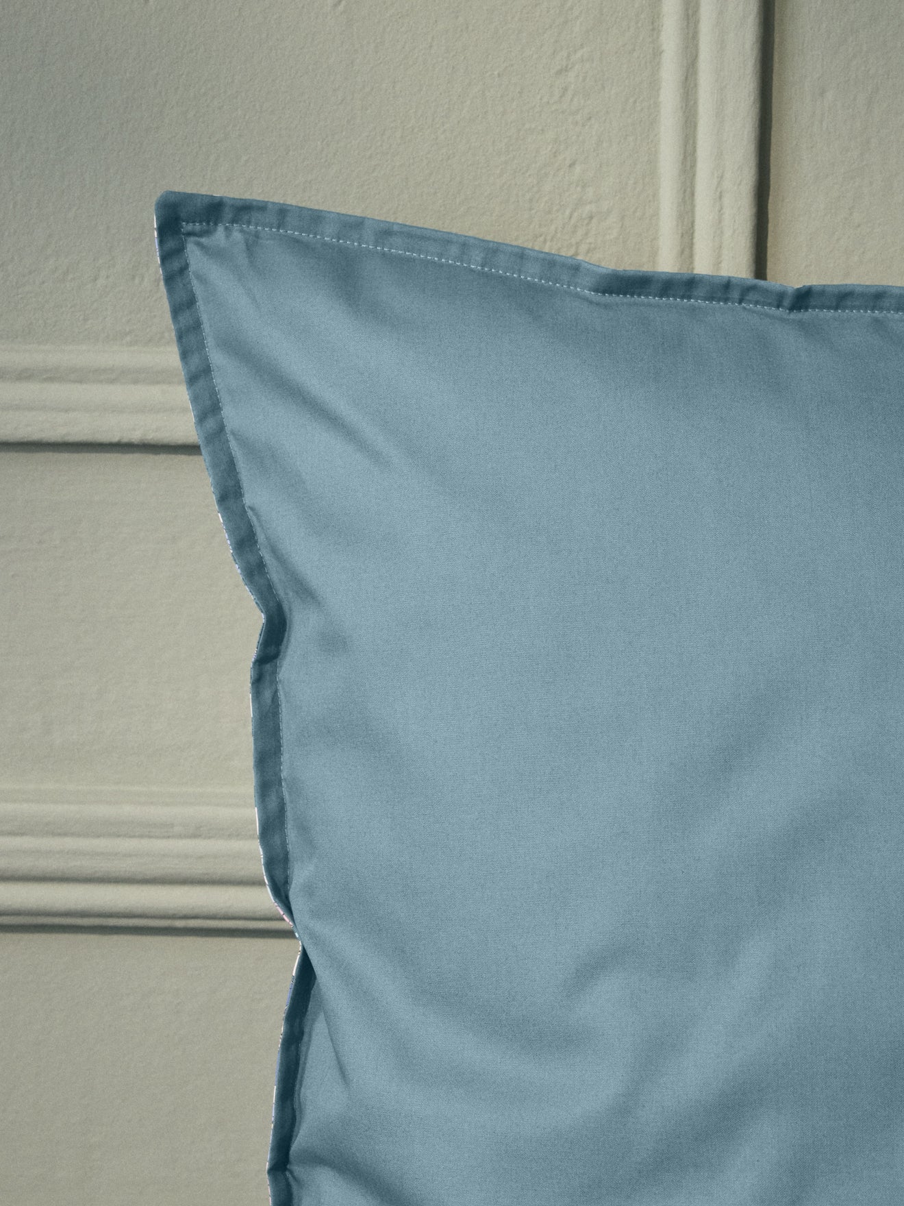 Taie d'oreiller percale de coton et tissu Liberty - Image 6
