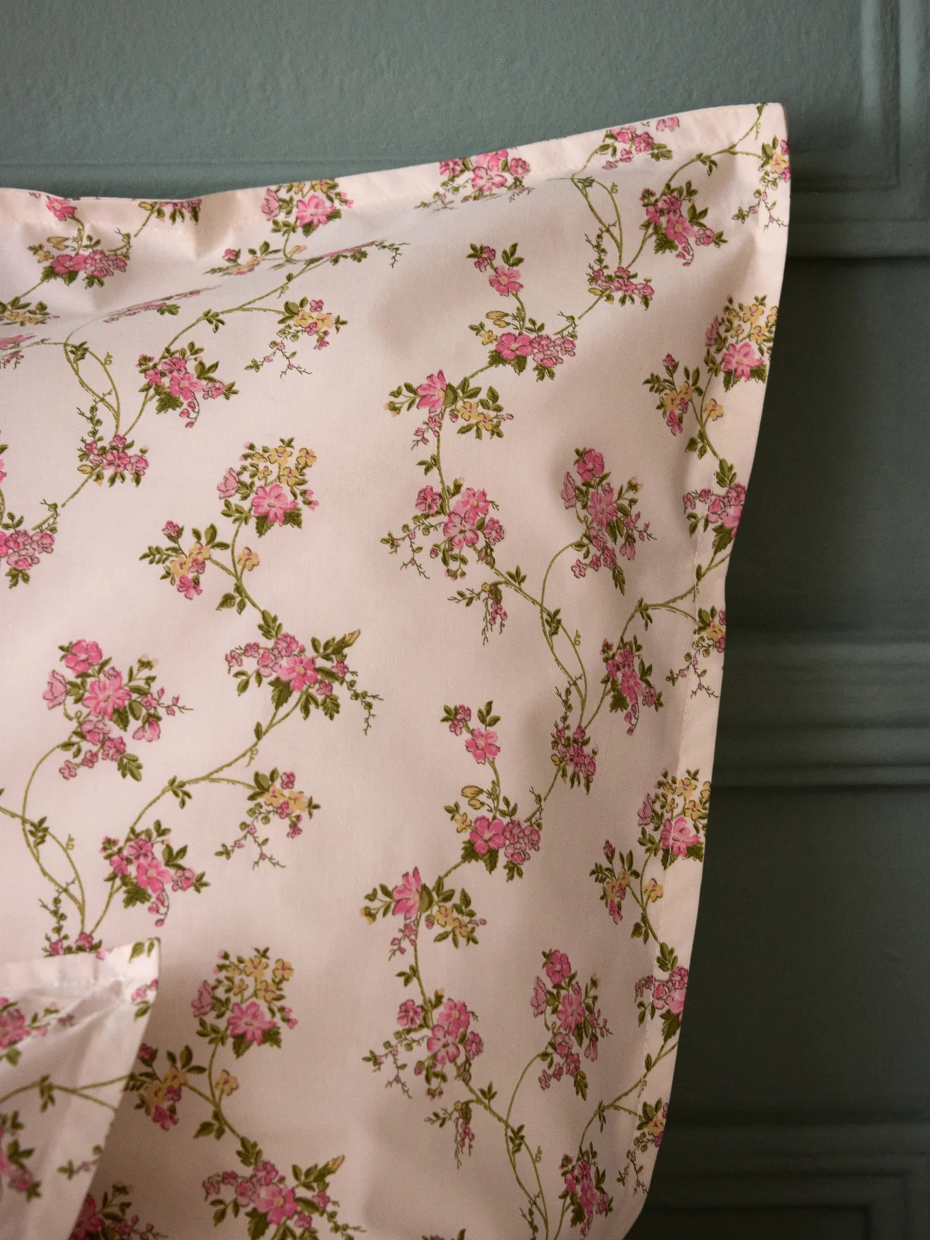Taie d'oreiller percale de coton "Margot" - Image 4