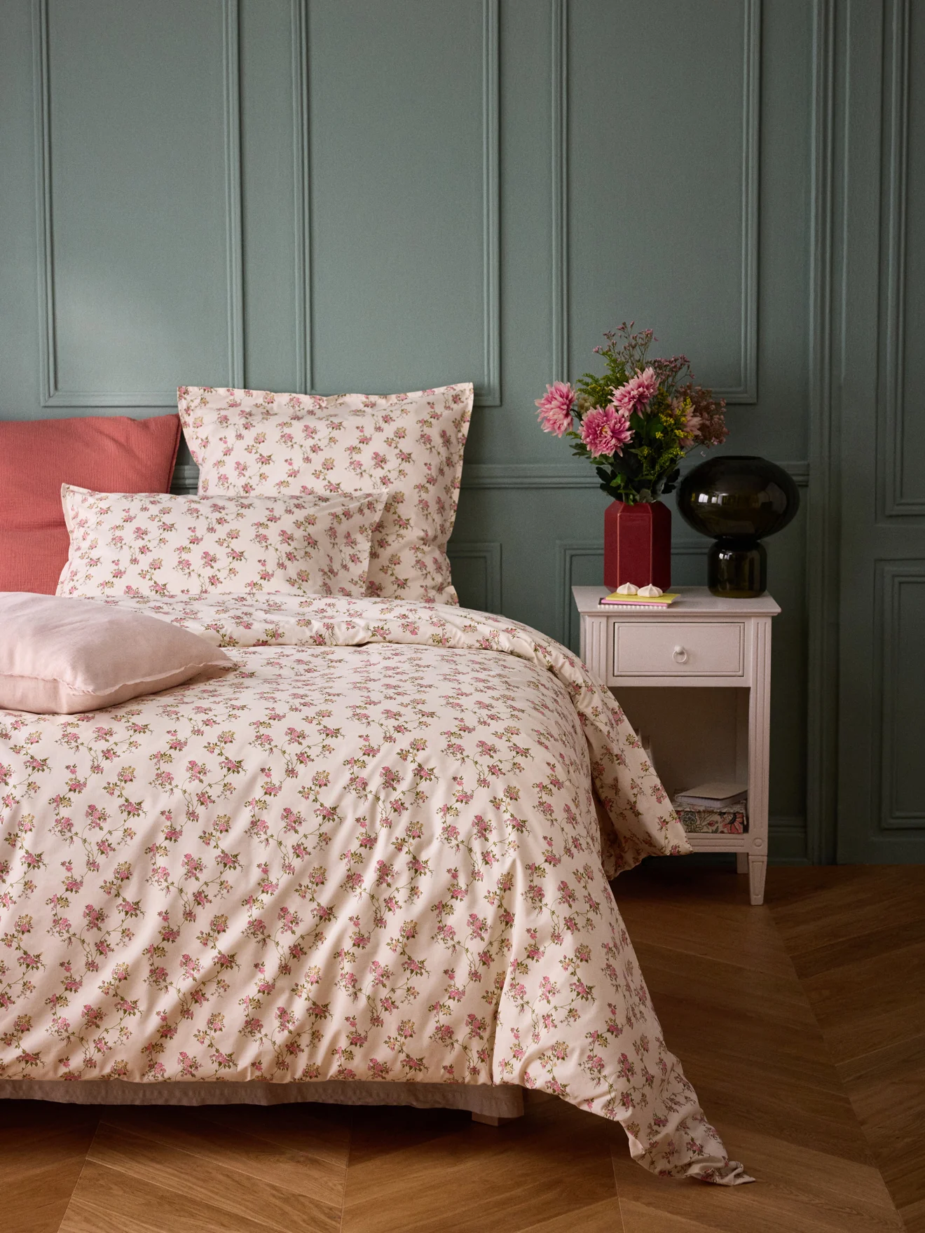 Taie d'oreiller percale de coton "Margot" - Image 7