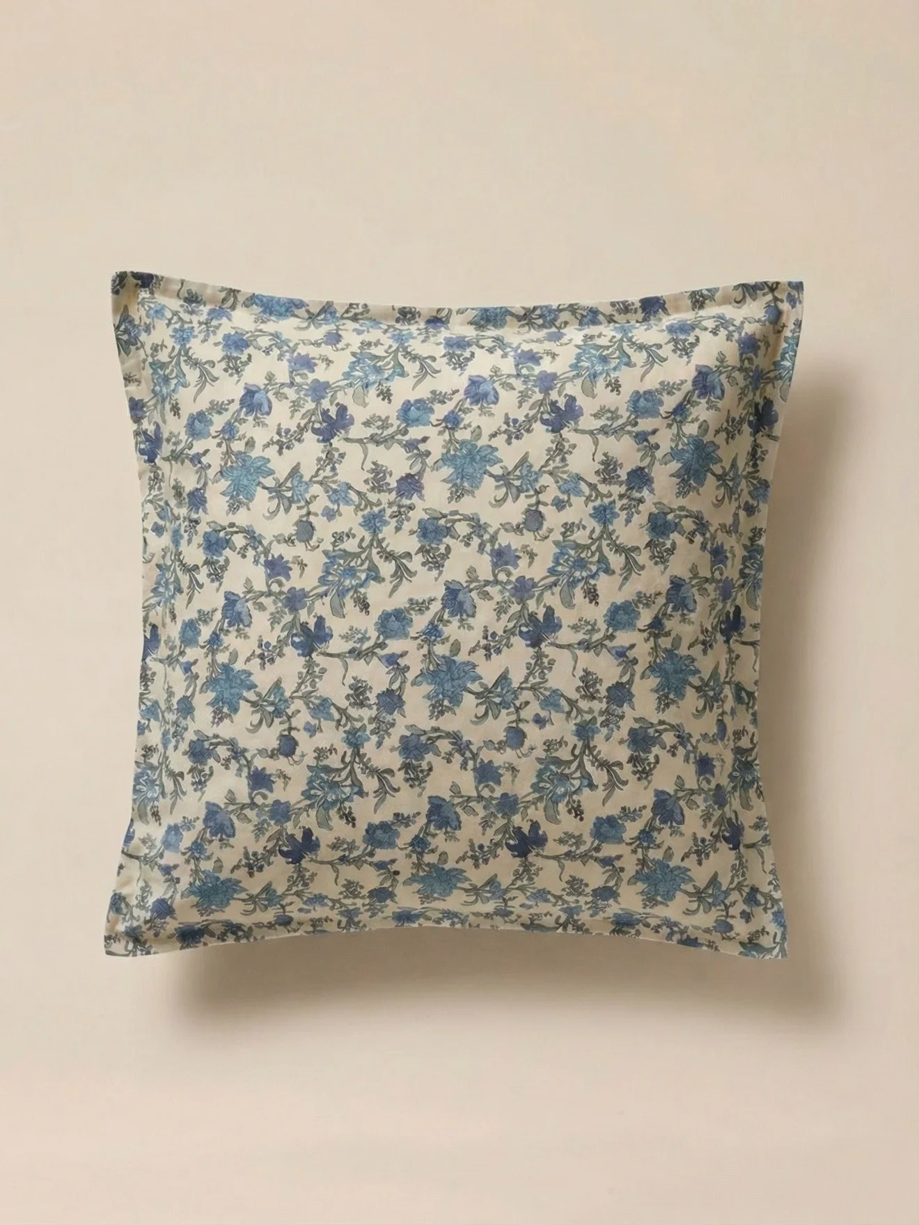 Taie d'oreiller coton aspect lin "Aurore" - Image 2