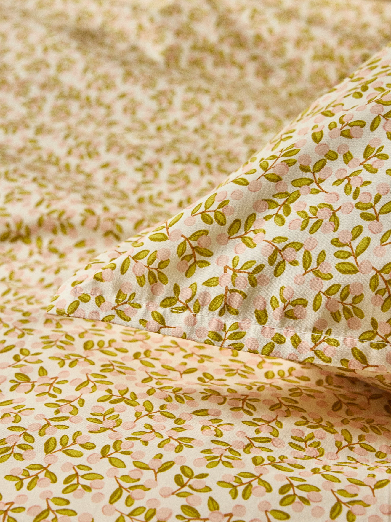 Taie d'oreiller percale de coton "Albertine" - Image 4