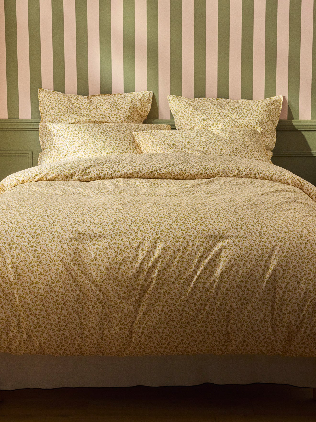 Taie d'oreiller percale de coton "Albertine" - Image 5