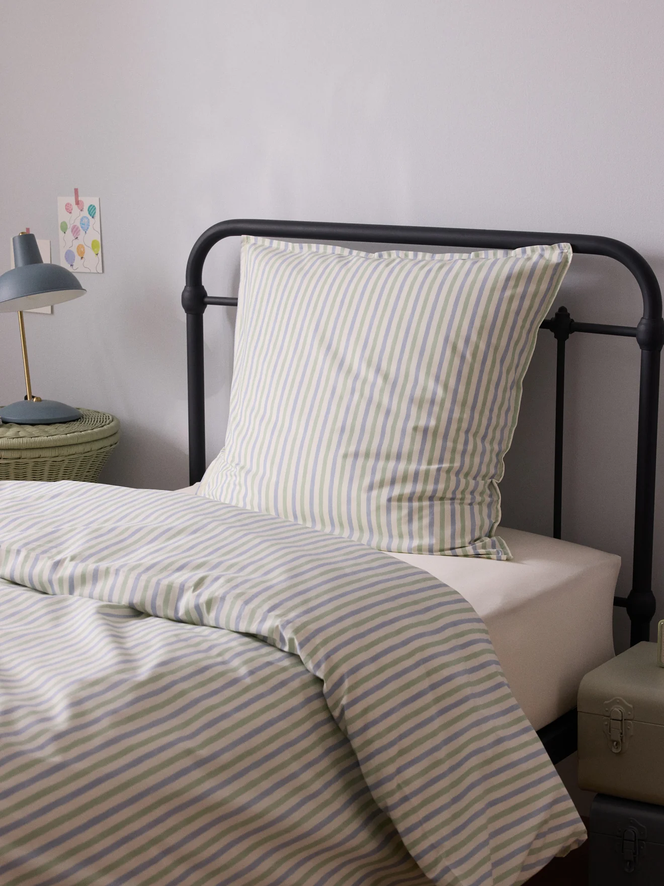 Taie d'oreiller percale de coton "Marcelle"