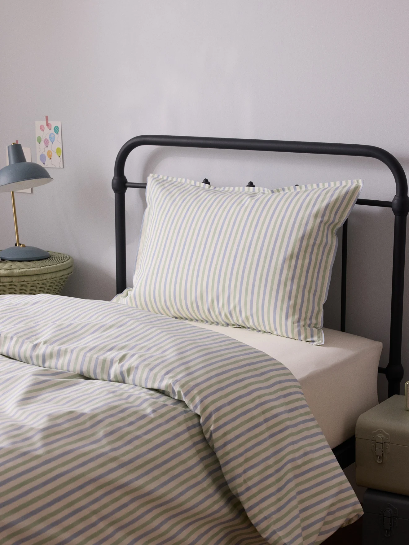 Taie d'oreiller percale de coton "Marcelle" - Image 3