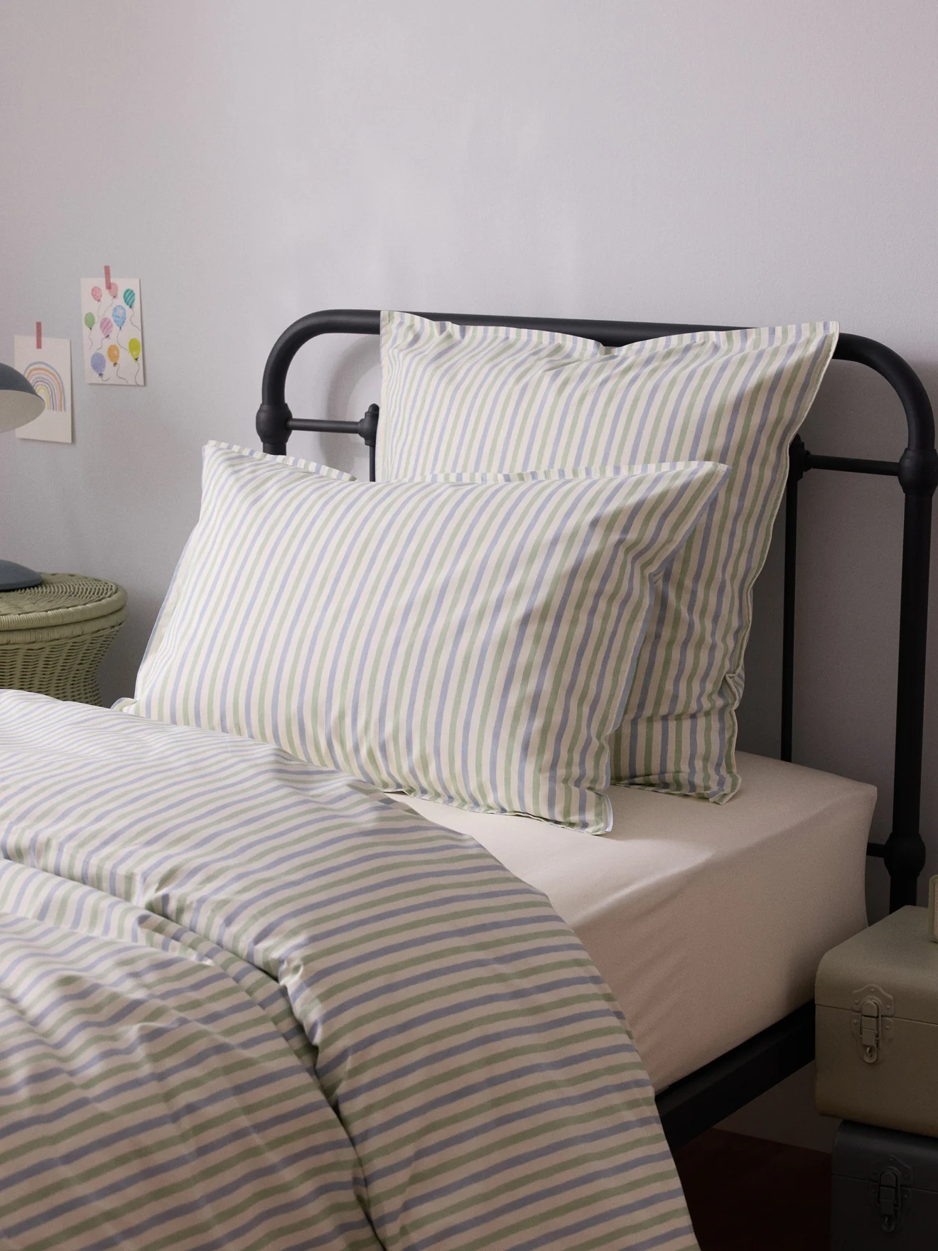 Taie d'oreiller percale de coton "Marcelle" - Image 7