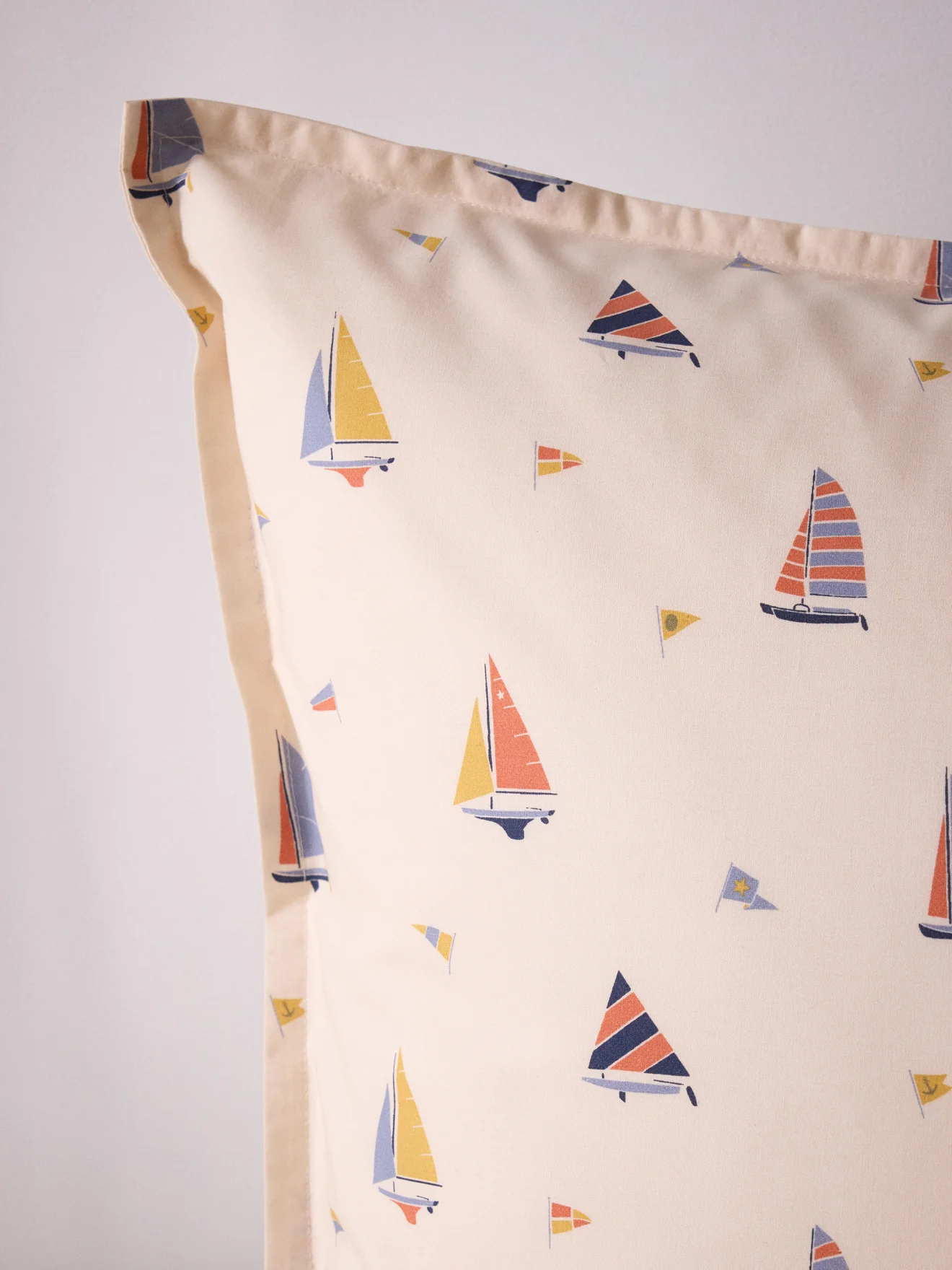 Taie d'oreiller percale de coton "Matéo" - Image 4