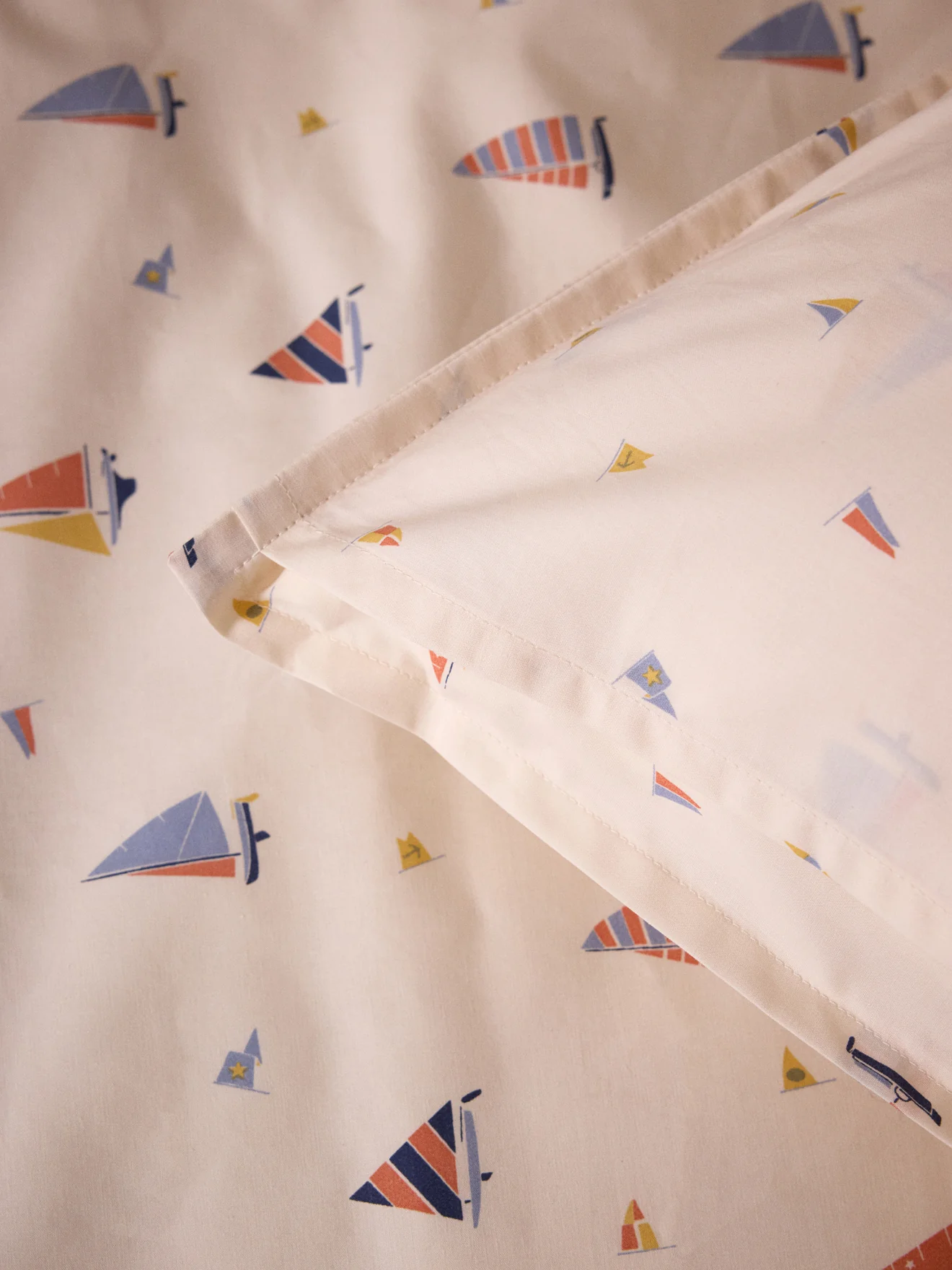 Taie d'oreiller percale de coton "Matéo" - Image 5