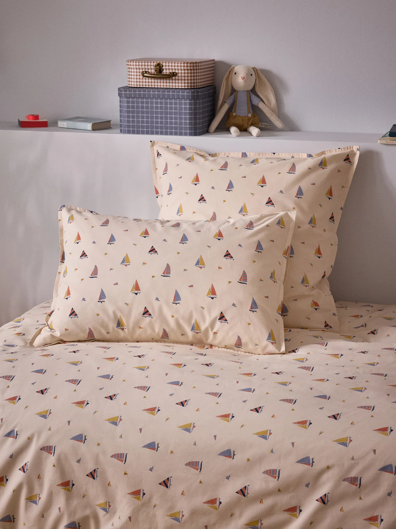 Taie d'oreiller percale de coton "Matéo" - Image 6