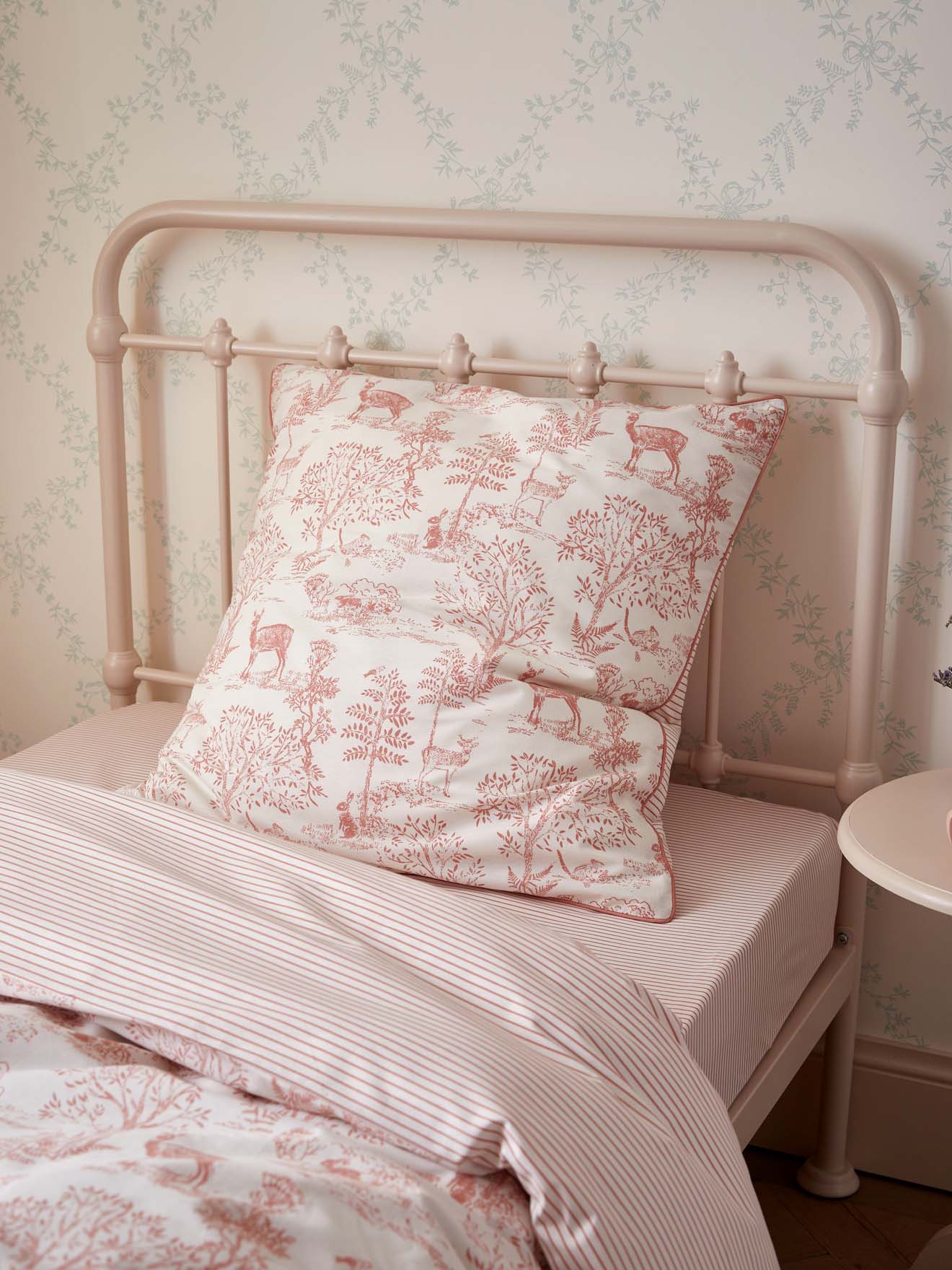 Taie d'oreiller coton "Esprit petit Jouy" - Image 3