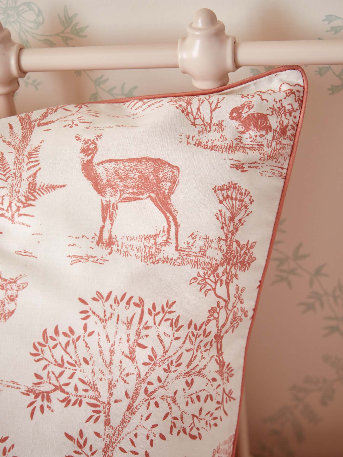 Taie d'oreiller coton "Esprit petit Jouy" - Image 4