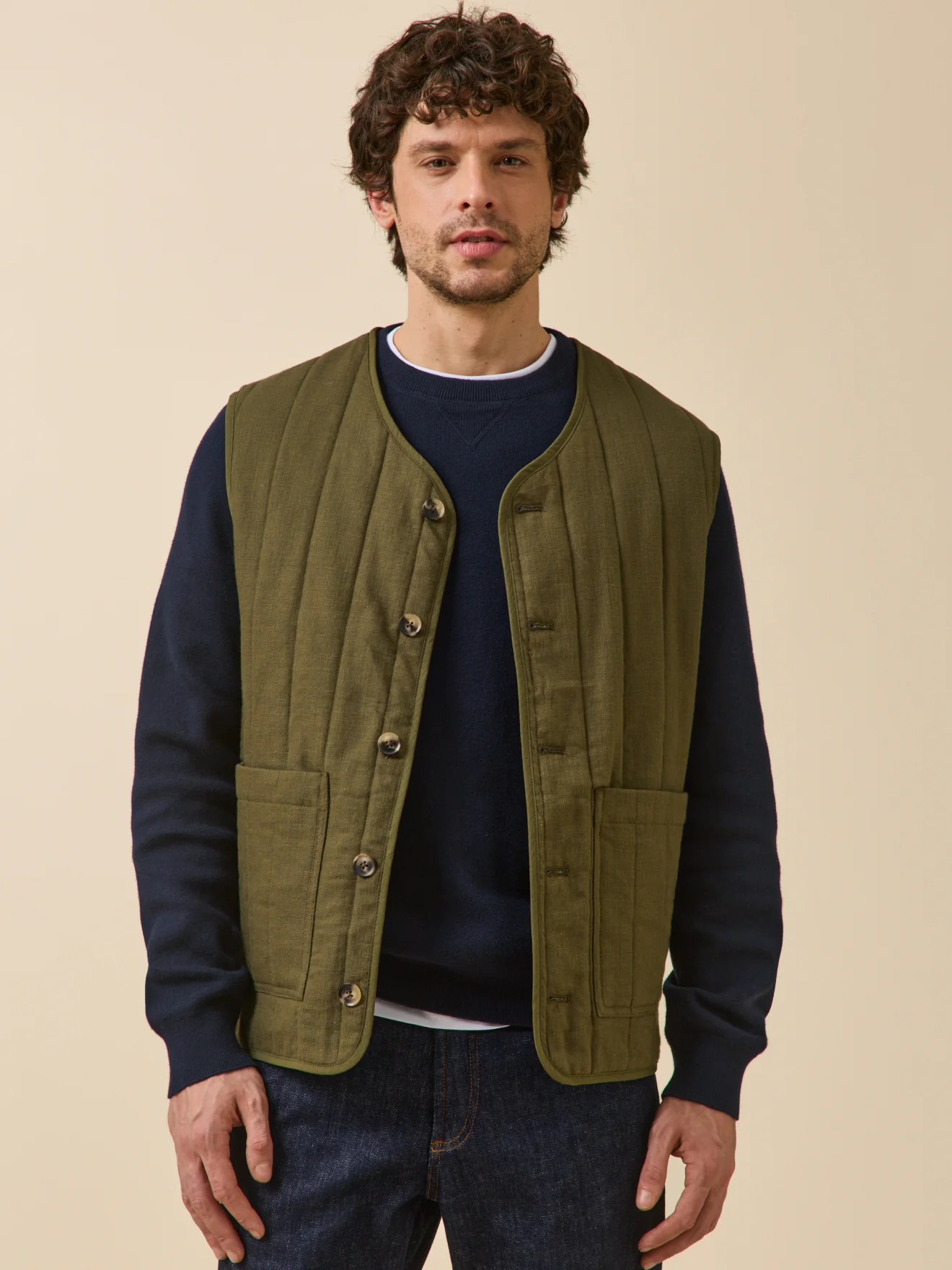 Veste sans manches homme