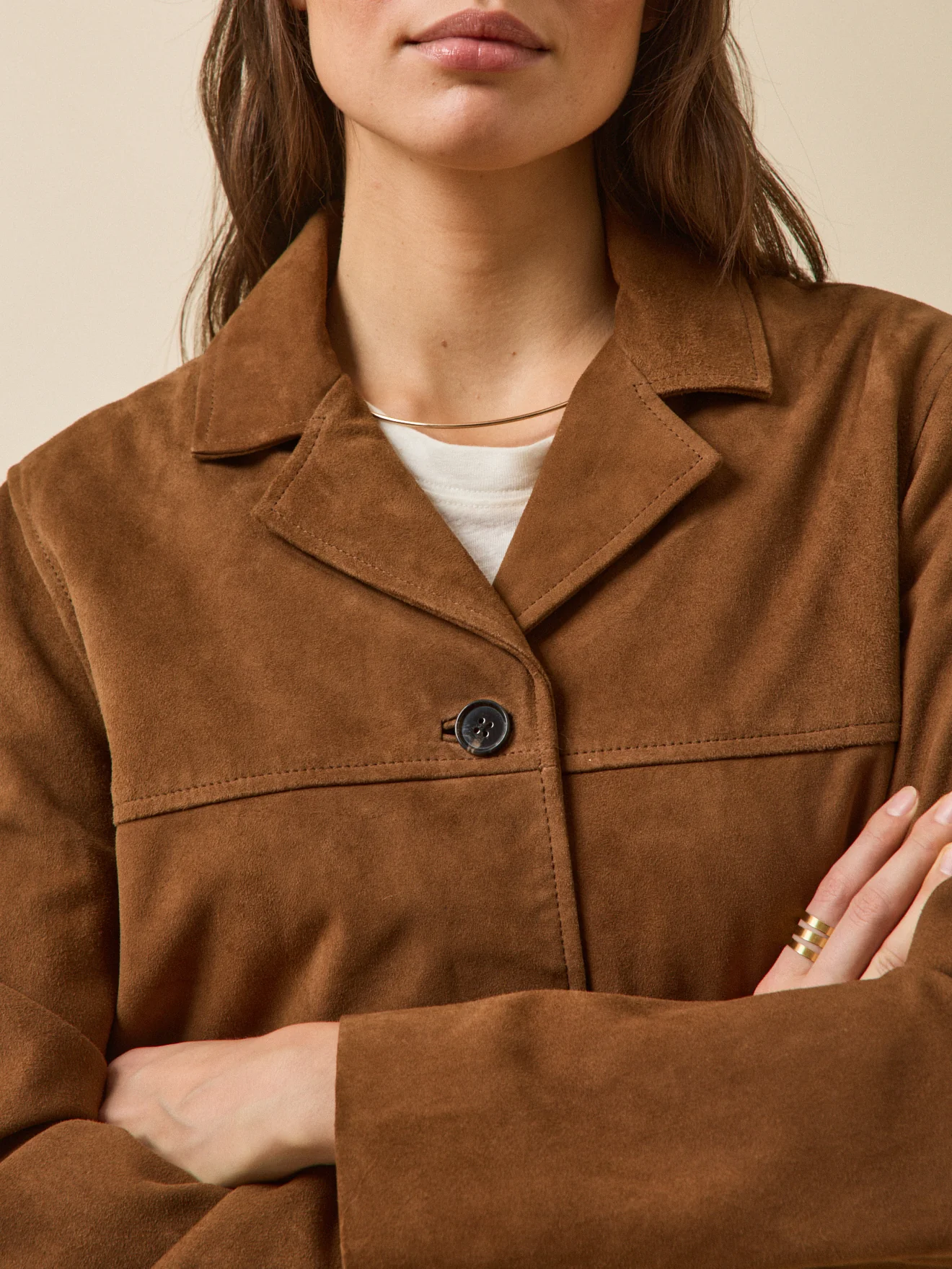 Veste cuir femme - Image 4