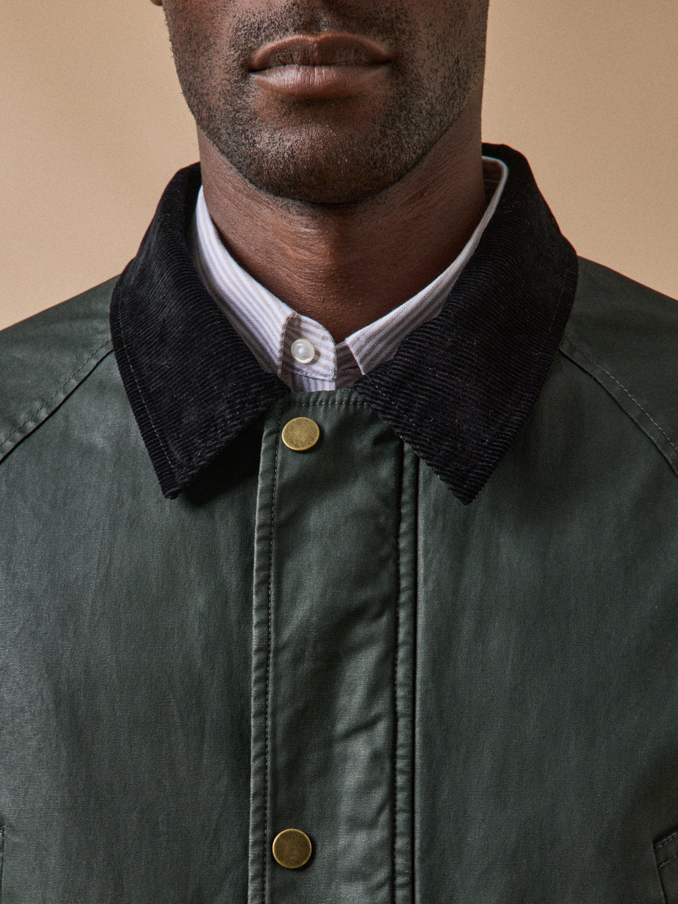 Veste homme coton enduit - Image 4
