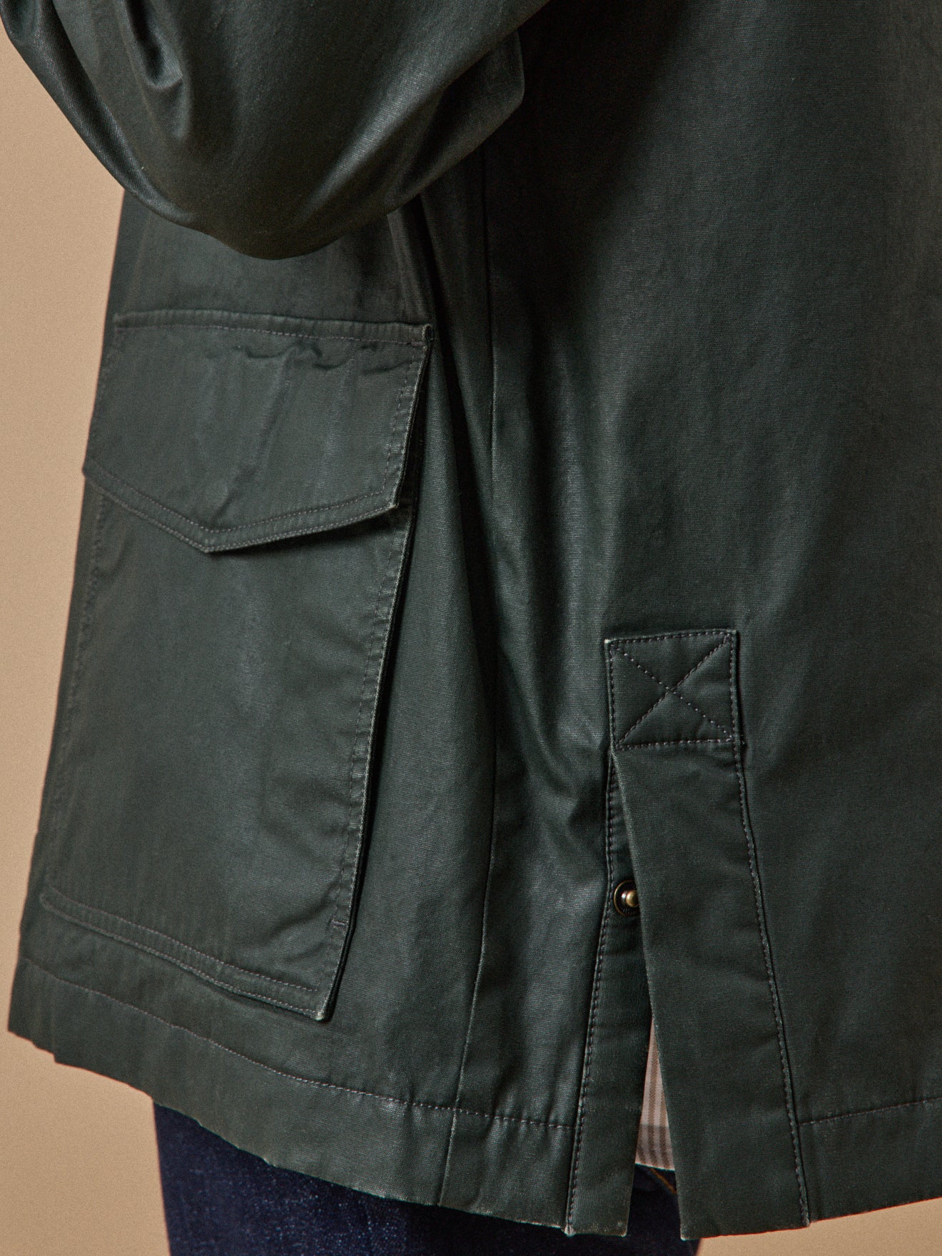Veste homme coton enduit - Image 5