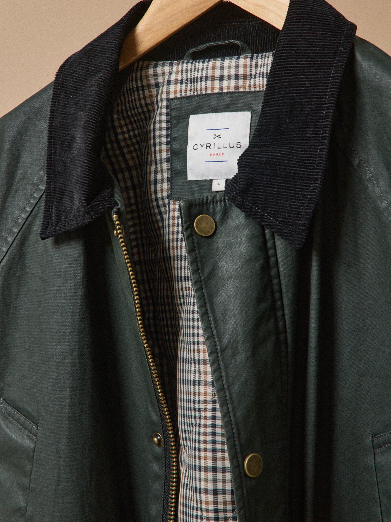 Veste homme coton enduit - Image 9