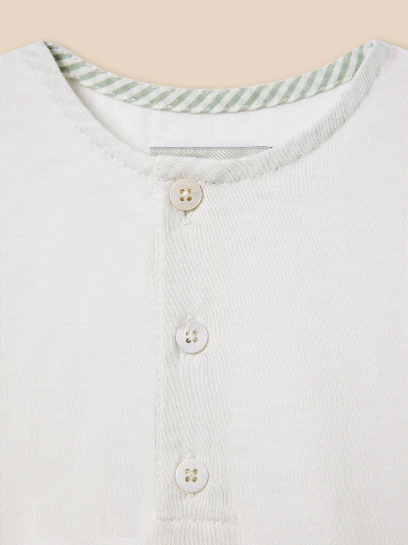 Ensemble T-shirt et bloomer en seersucker - Image 4