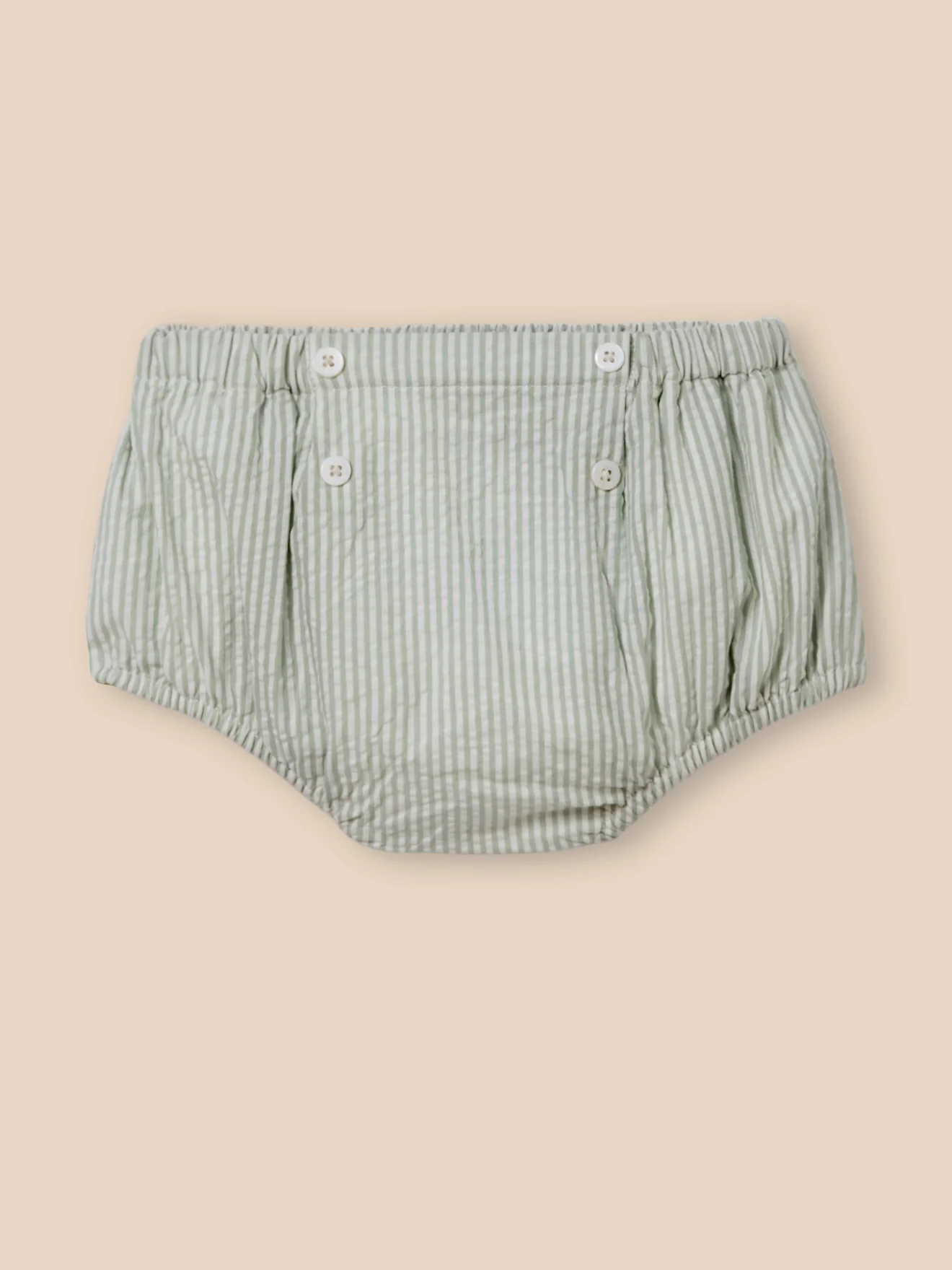 Ensemble T-shirt et bloomer en seersucker - Image 5