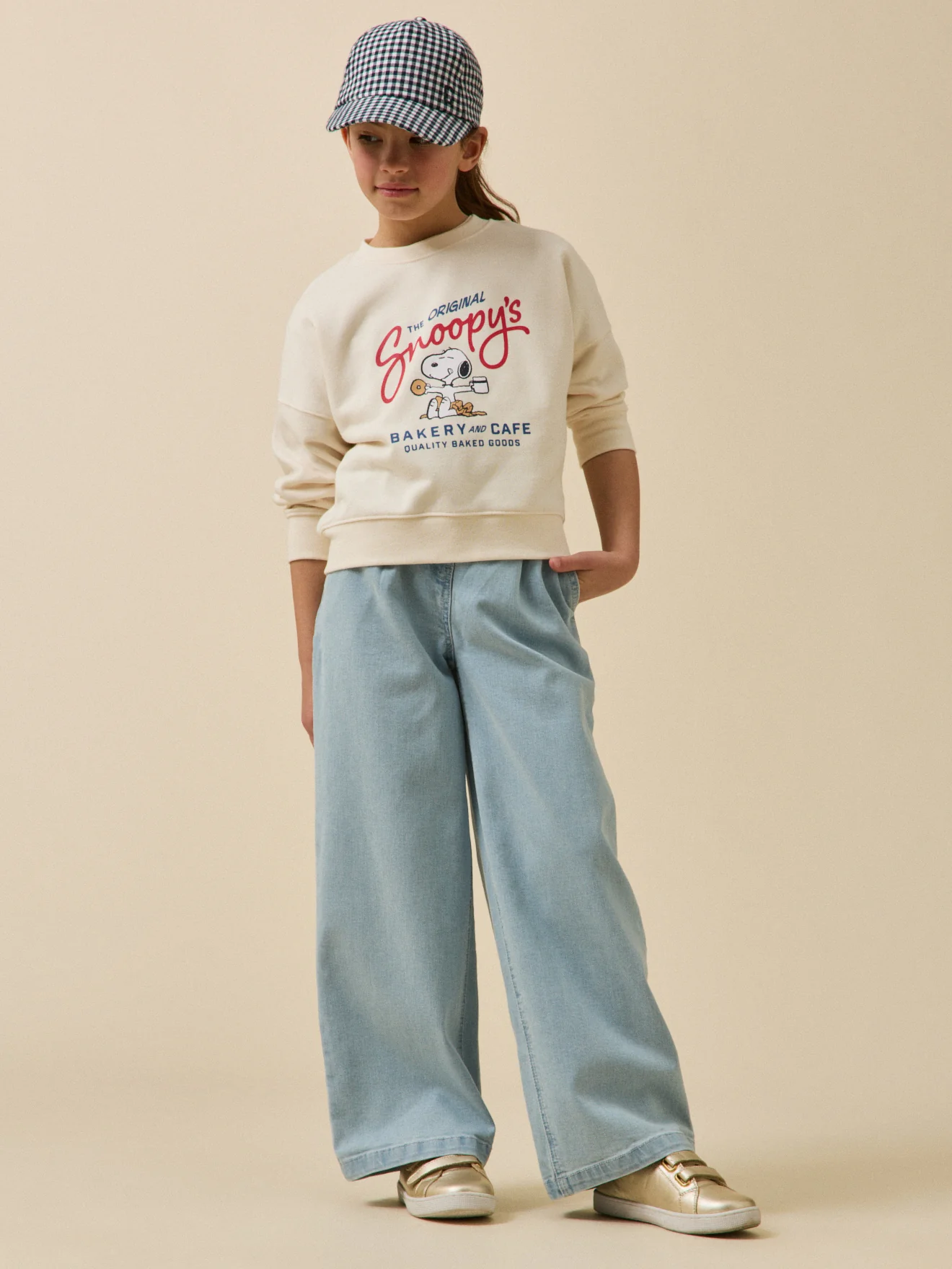 Pantalon large en denim - Collection Junior - Image 5