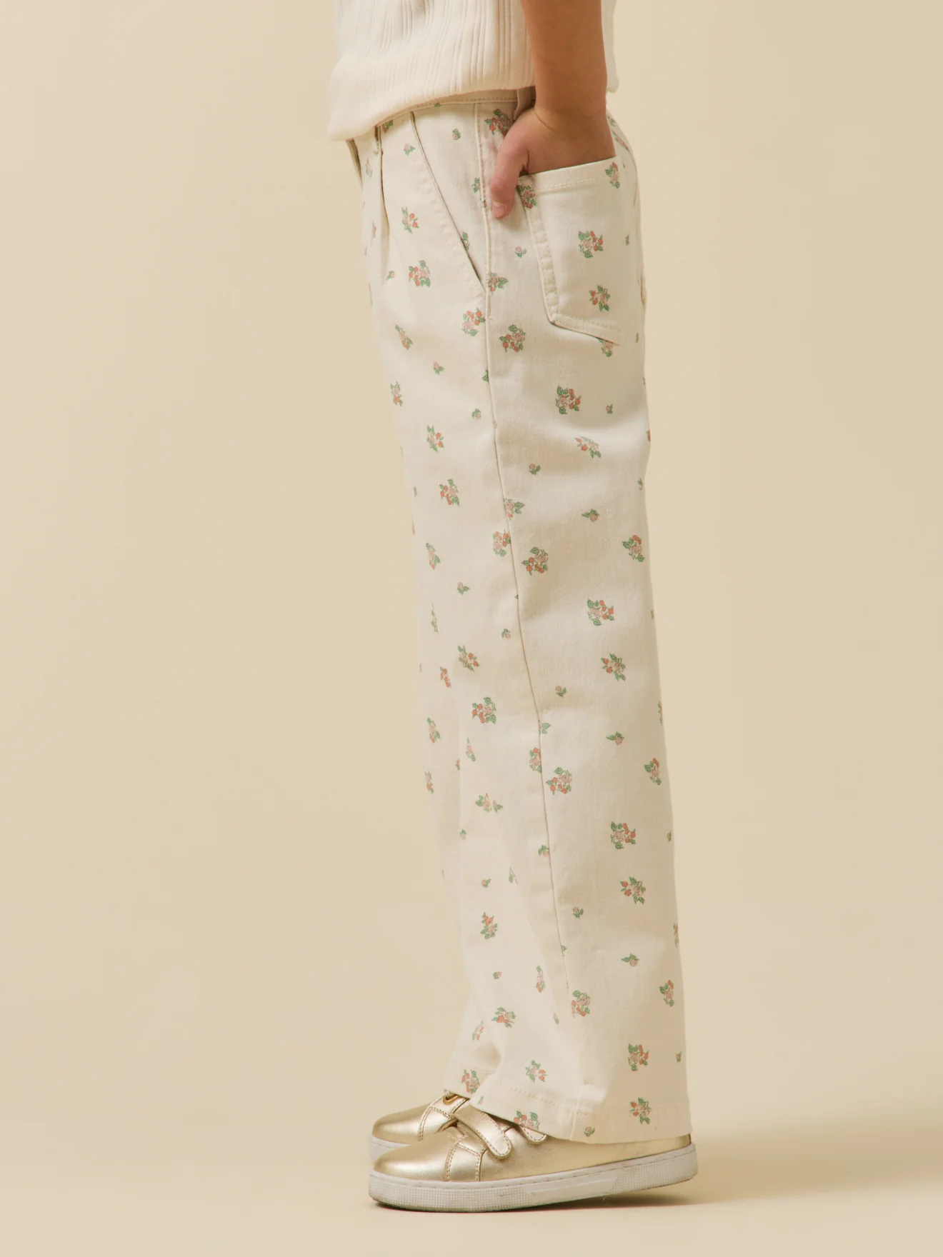 Pantalon large imprimé Fille - Image 4