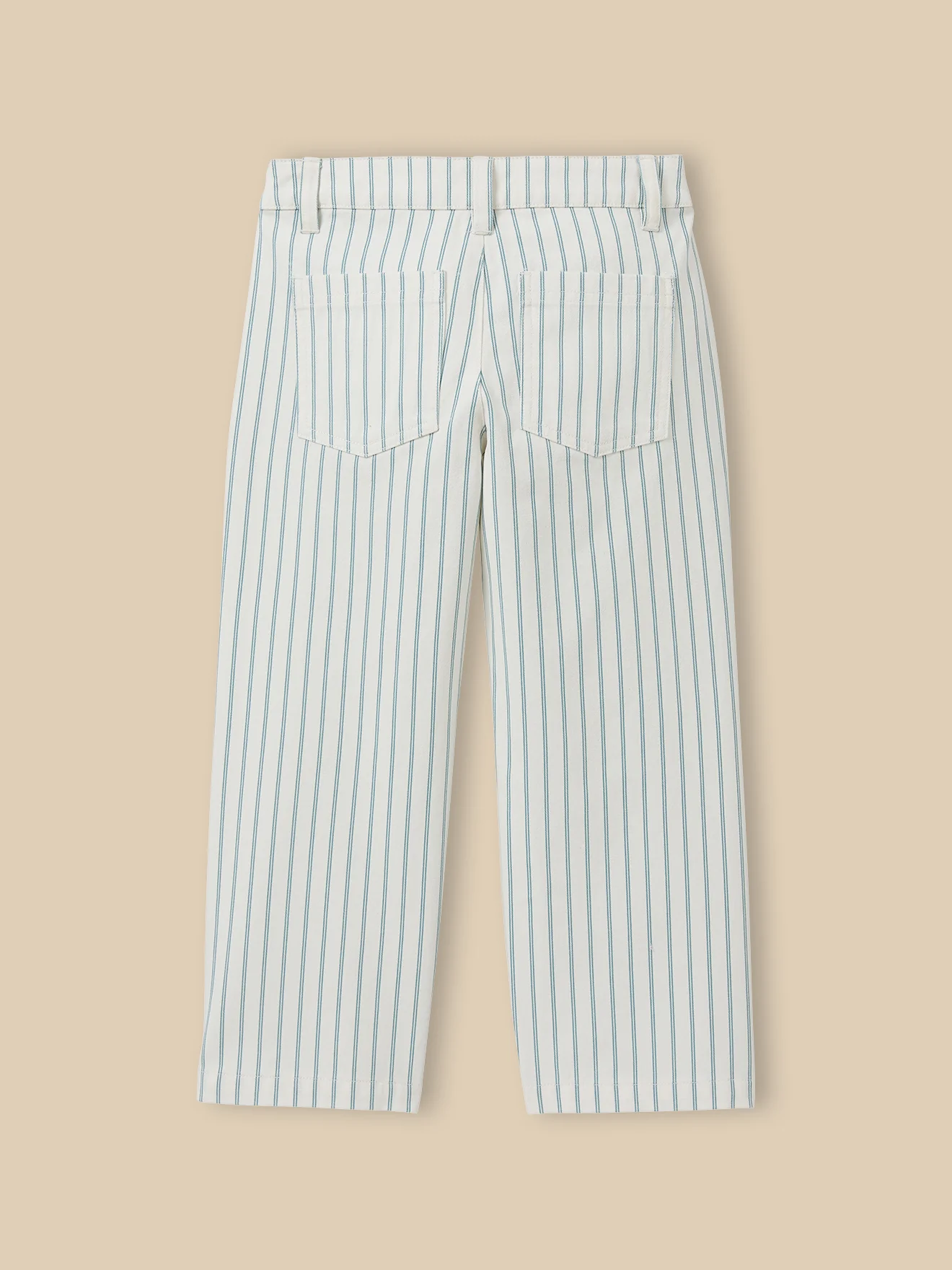 Pantalon en denim rayé Fille - Image 6
