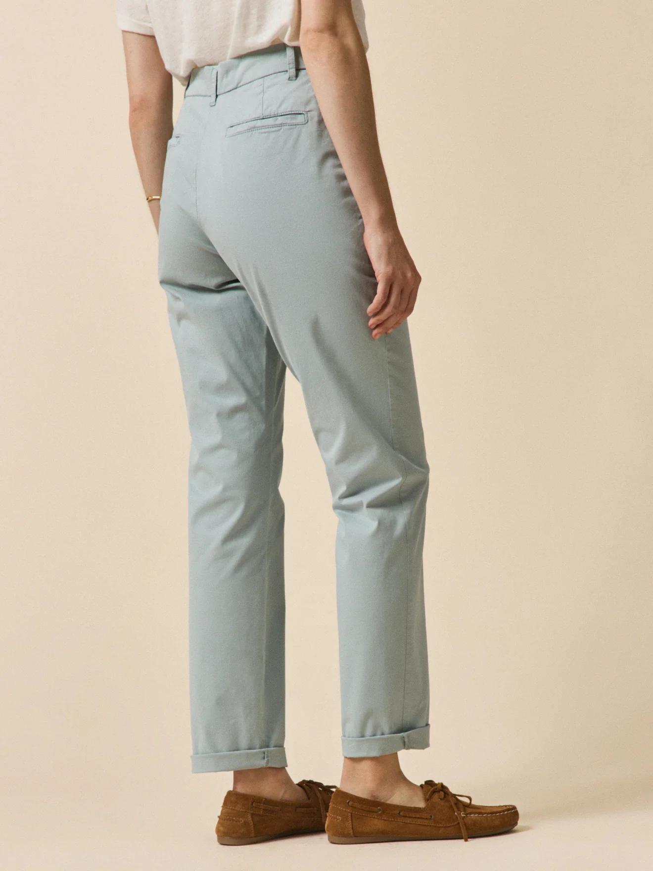Pantalon chino femme coton biologique Noemie - Image 4