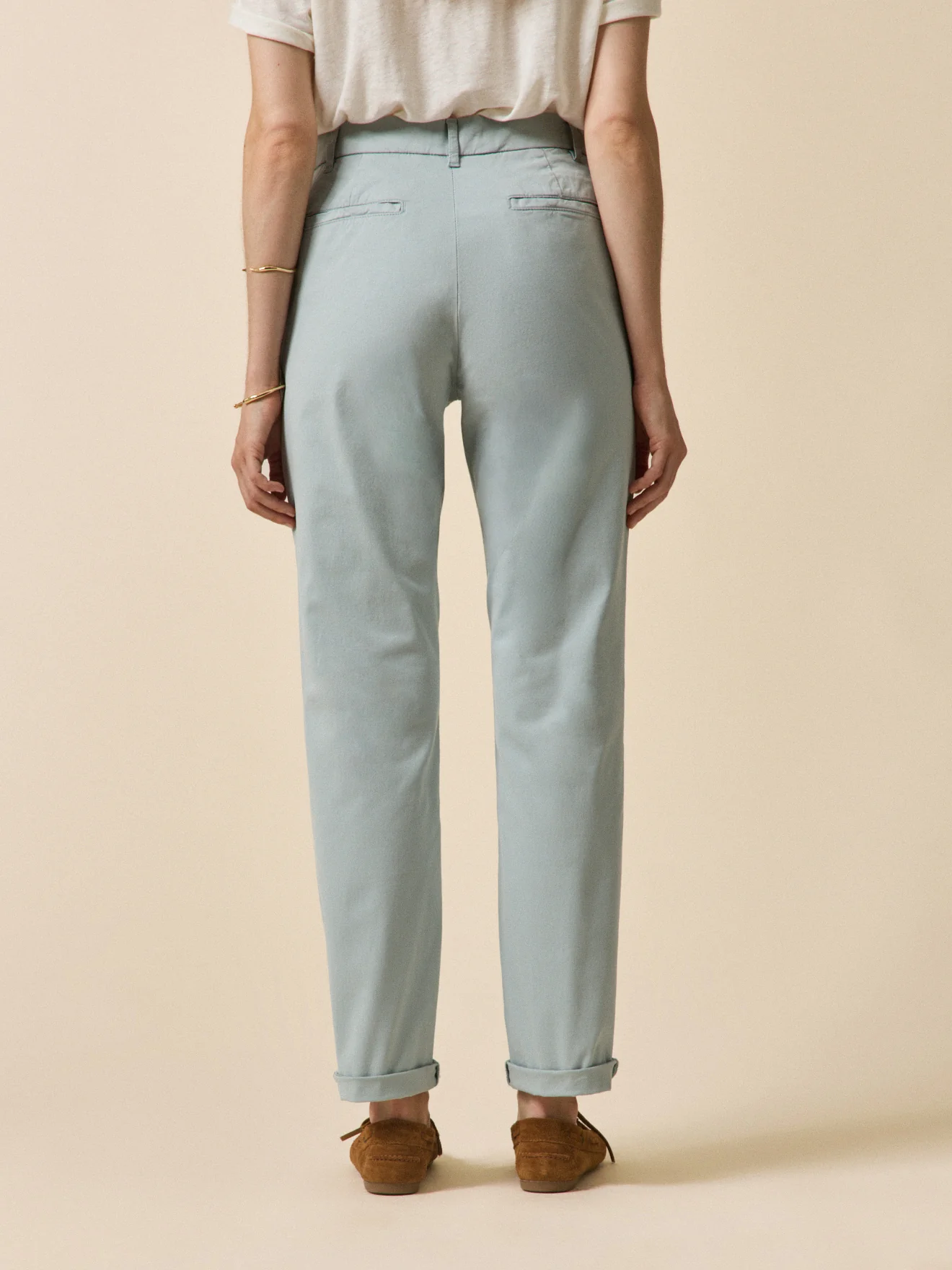 Pantalon chino femme coton biologique Noemie - Image 5
