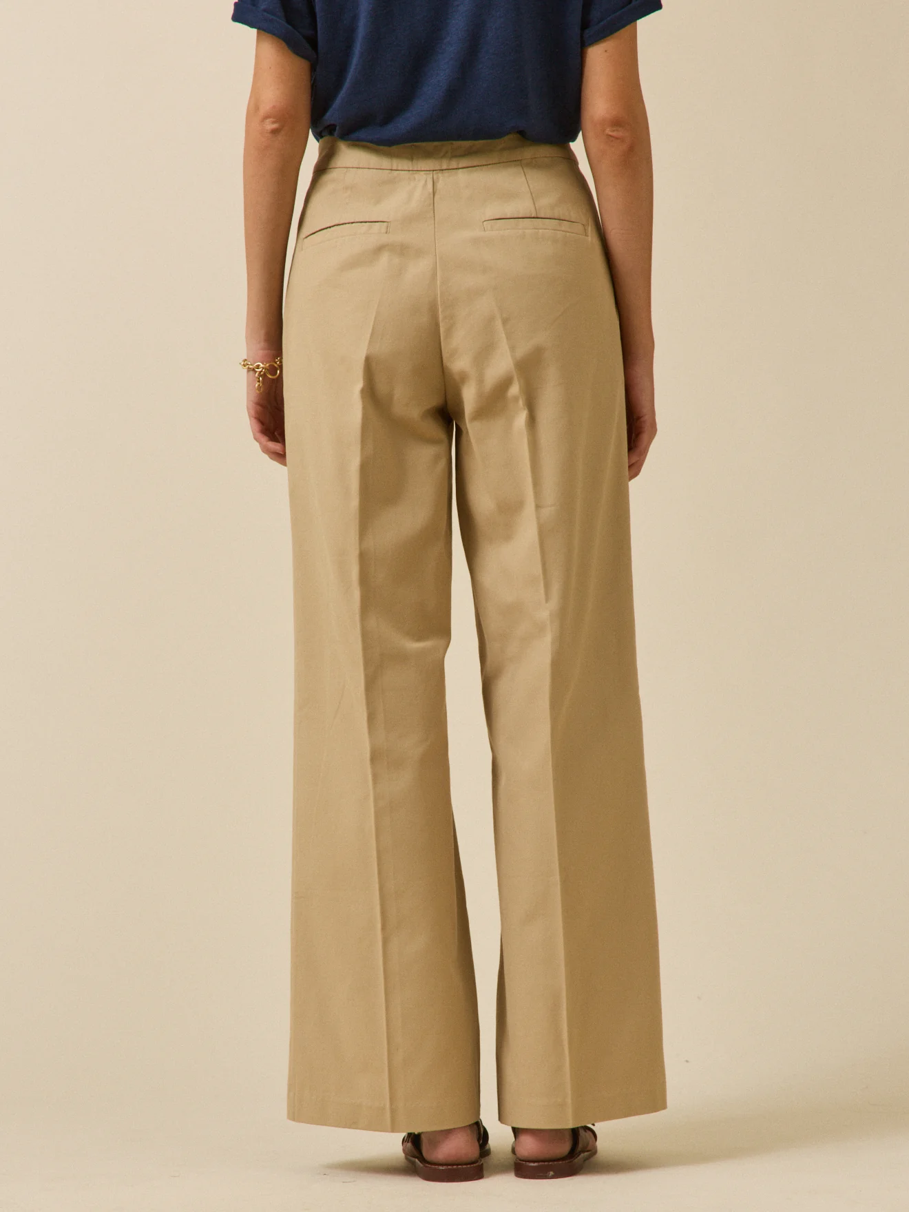 Pantalon large à pont femme Maé - Image 2