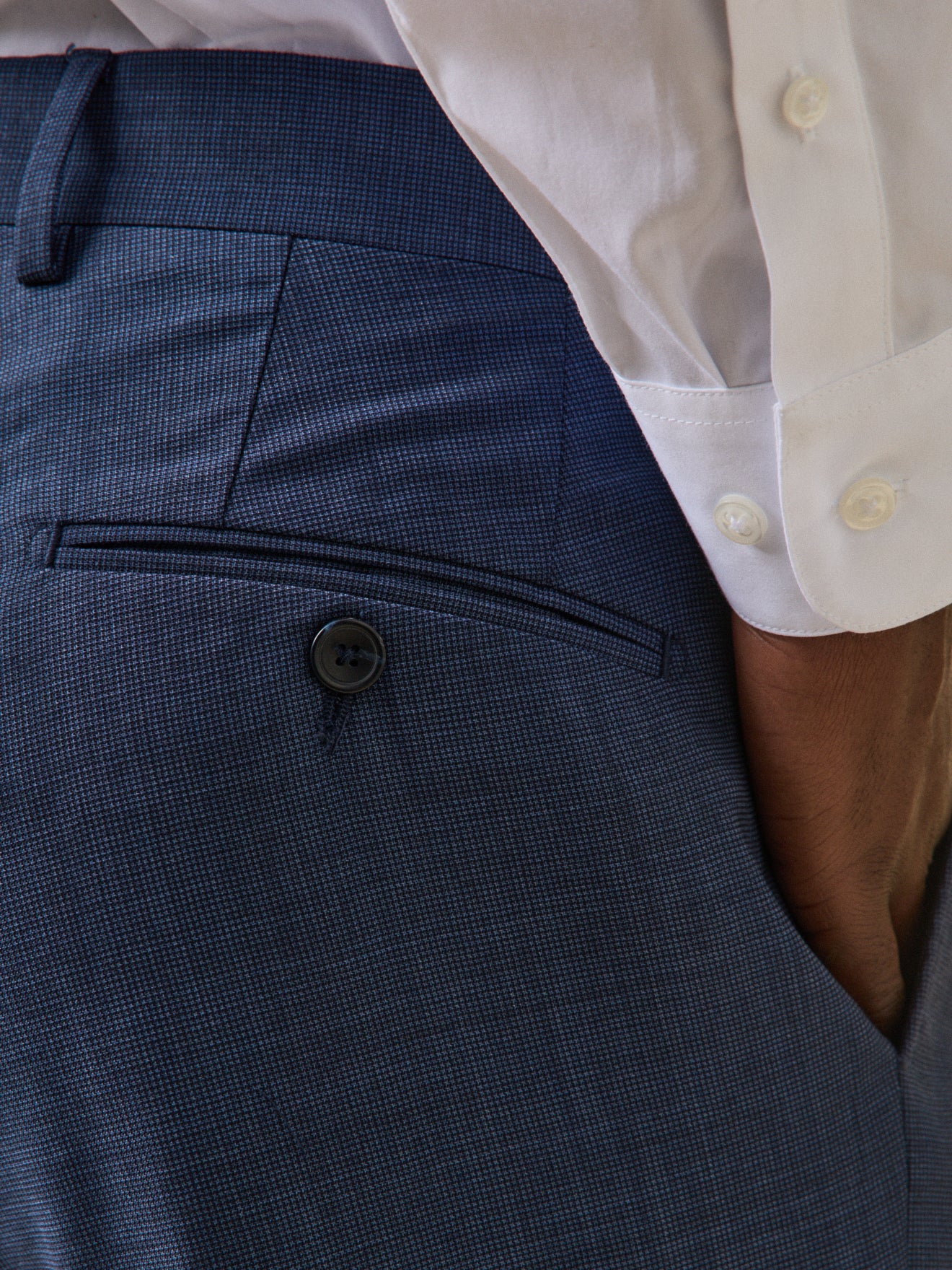 Pantalon de costume homme super 110's - Image 4