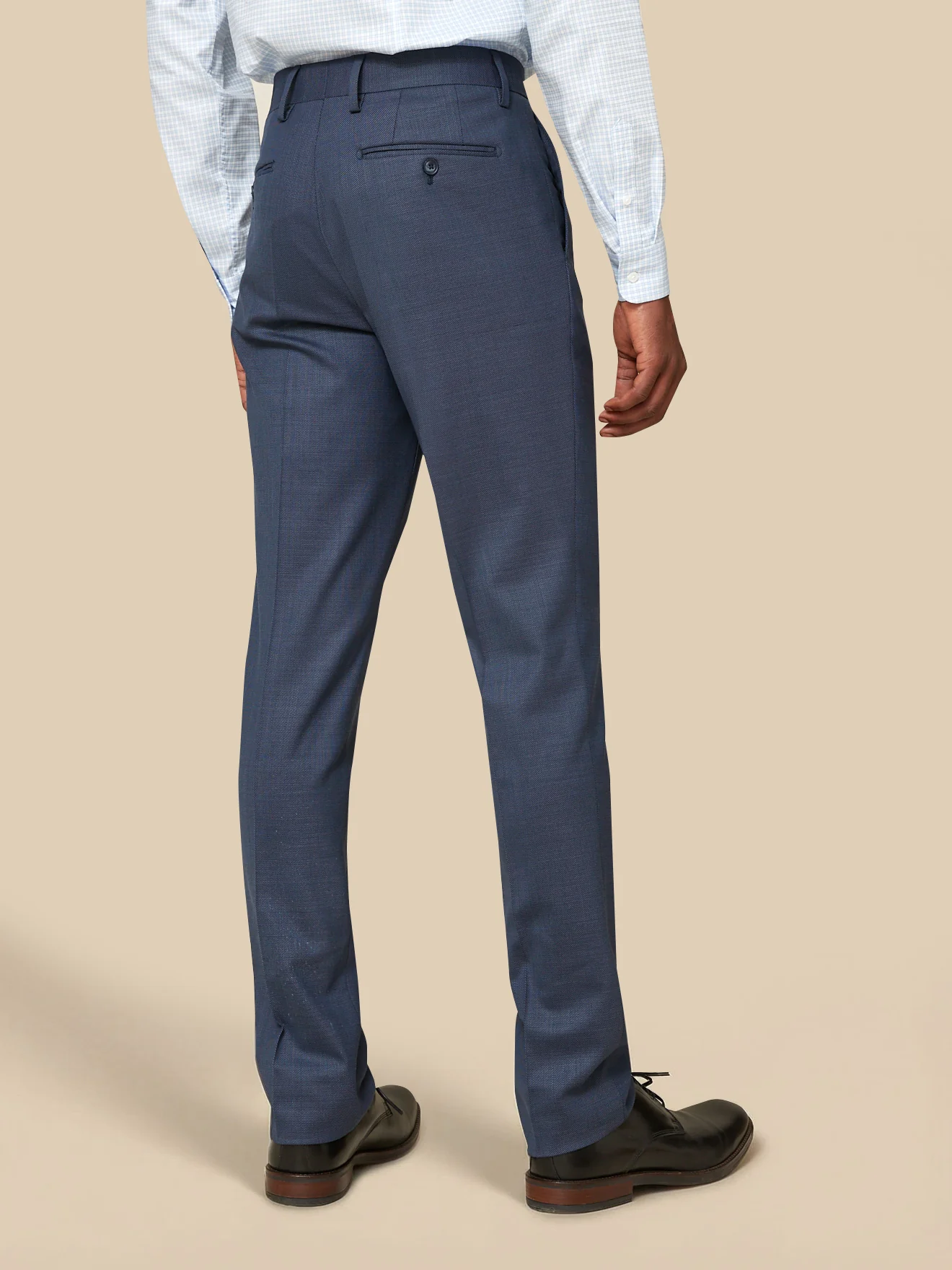 Pantalon de costume homme tissu texturé - Image 2