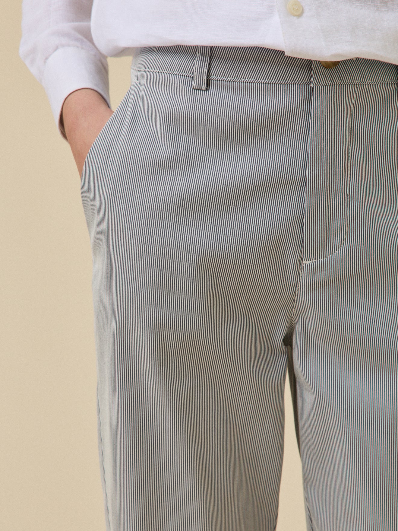 Pantalon de costume rayé Garçon - Collection Fêtes et Mariages - Image 3