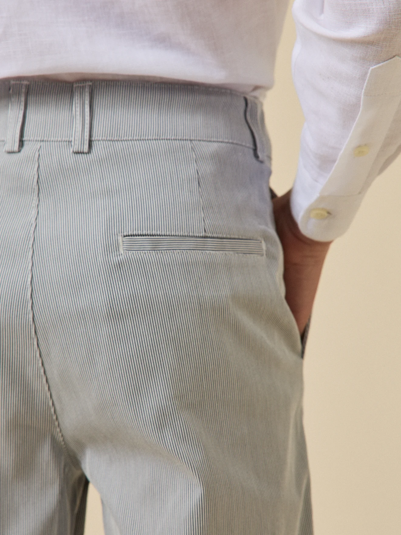 Pantalon de costume rayé Garçon - Collection Fêtes et Mariages - Image 4