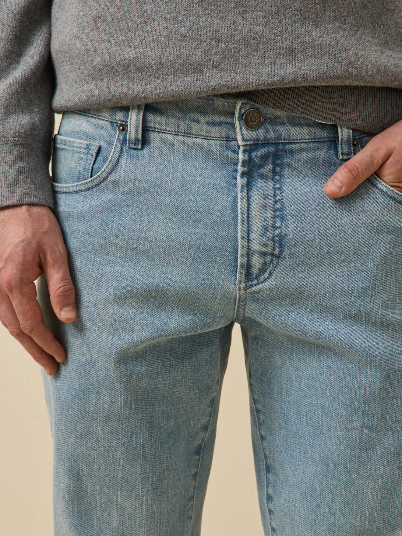 Jean regular homme coton biologique - Image 3