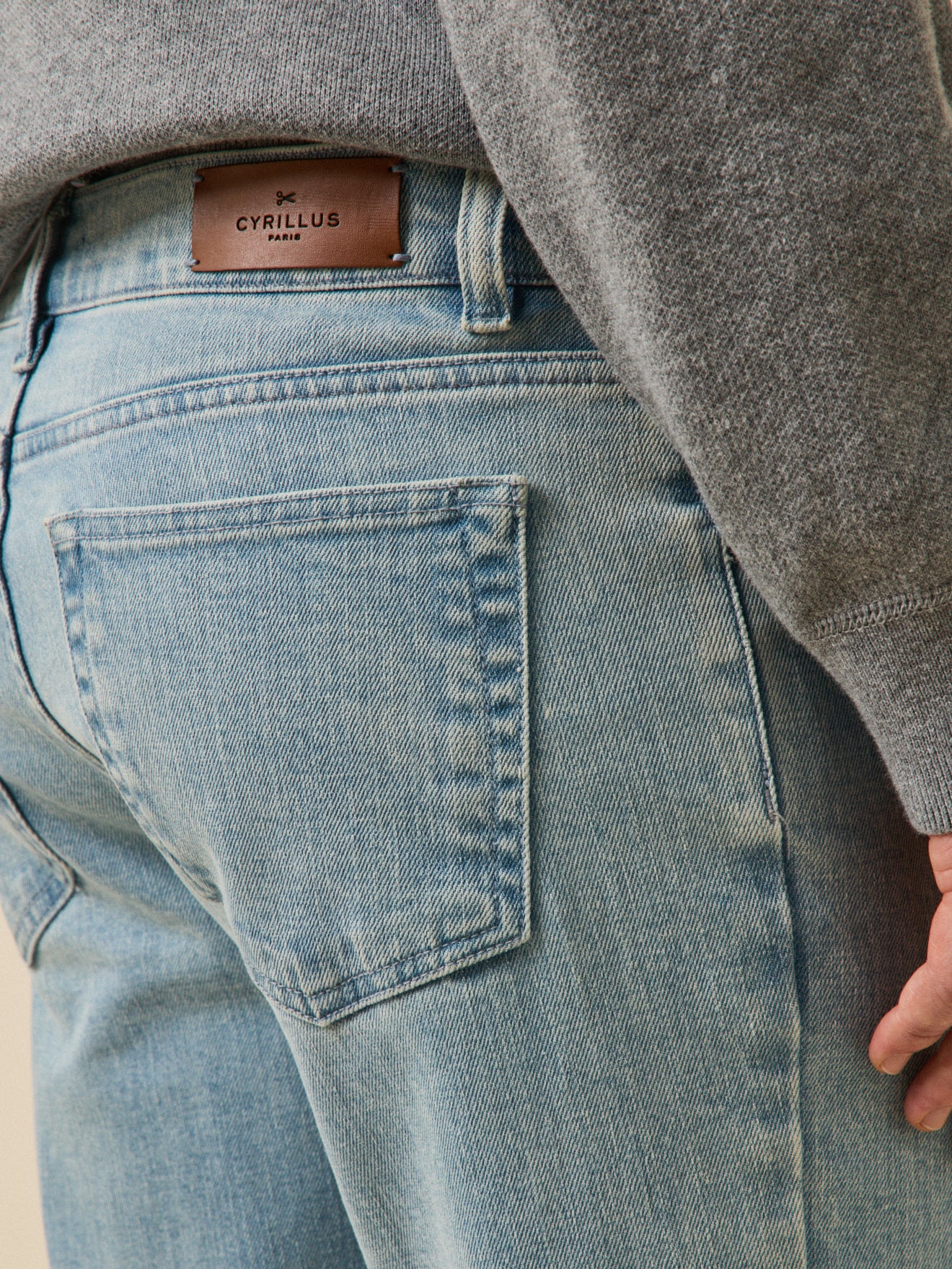 Jean regular homme coton biologique - Image 4