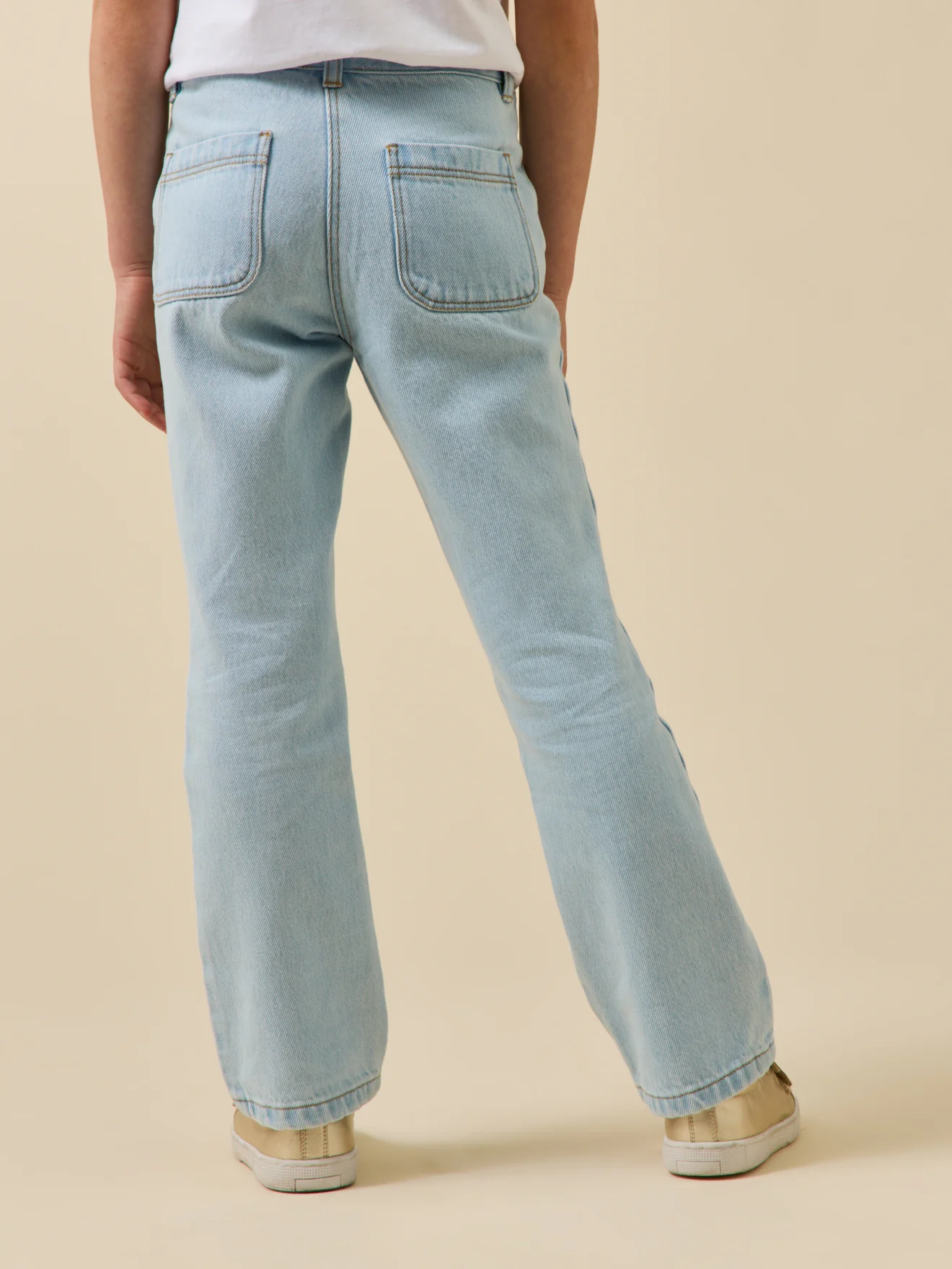 Pantalon flare Fille en denim - Image 2