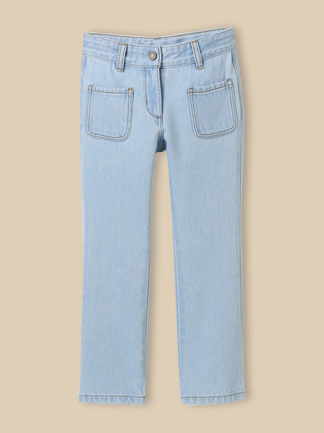 Pantalon flare Fille en denim - Image 6