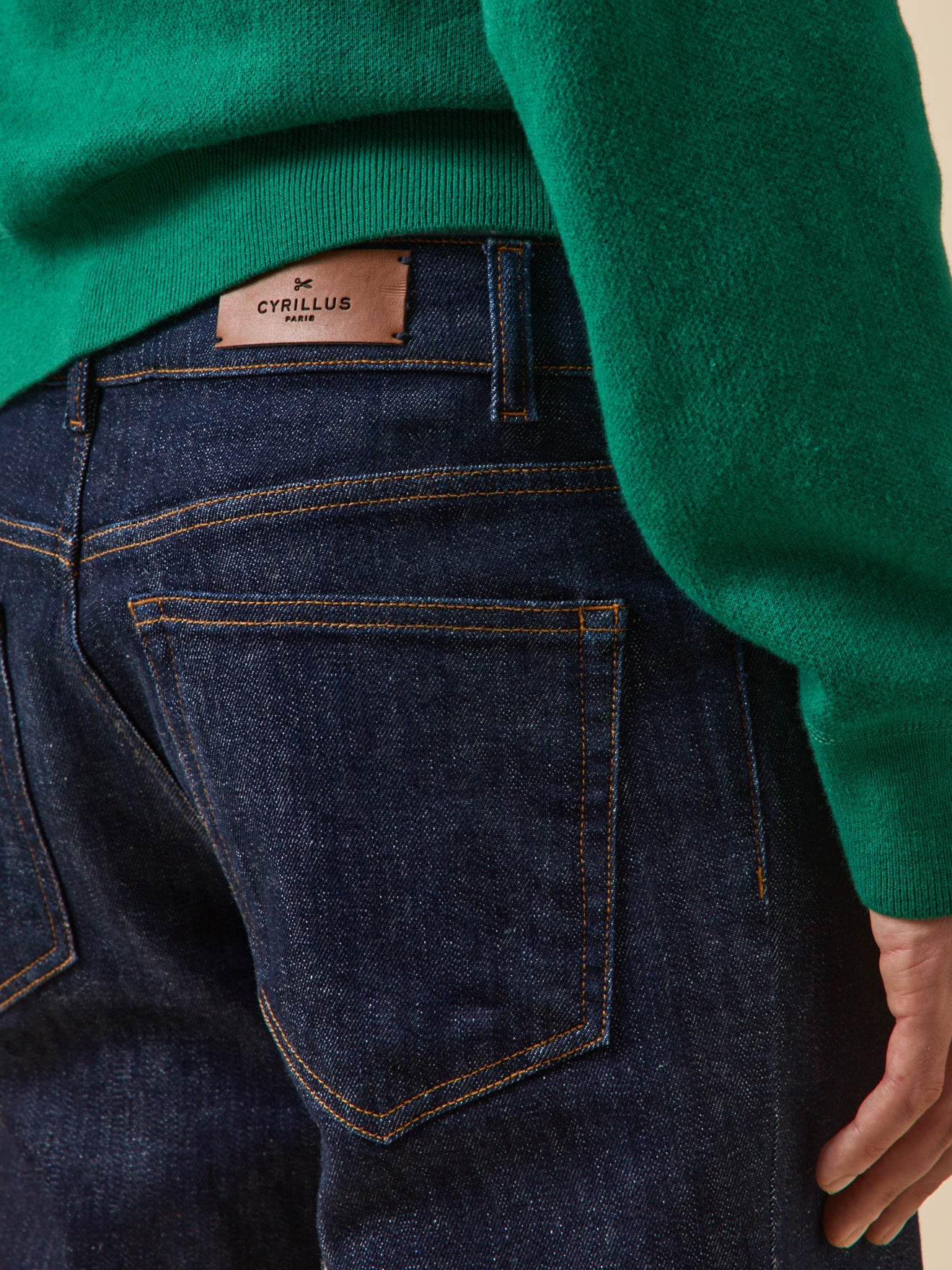 Jean regular homme coton biologique - Image 4
