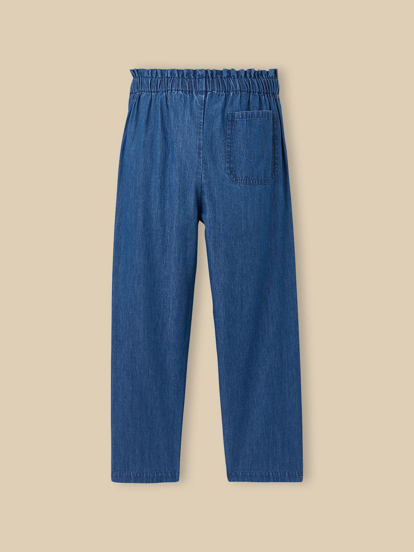 Pantalon large Fille en denim light - Image 7
