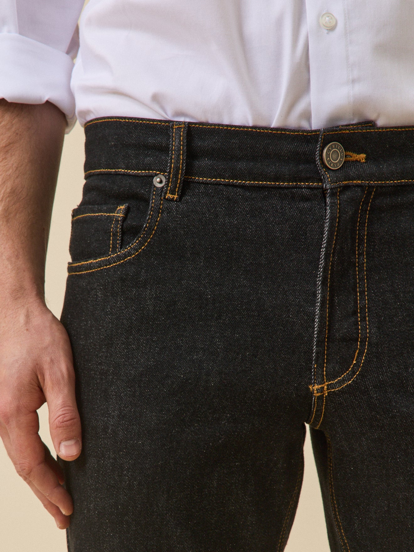 Jean regular homme coton biologique - Image 3