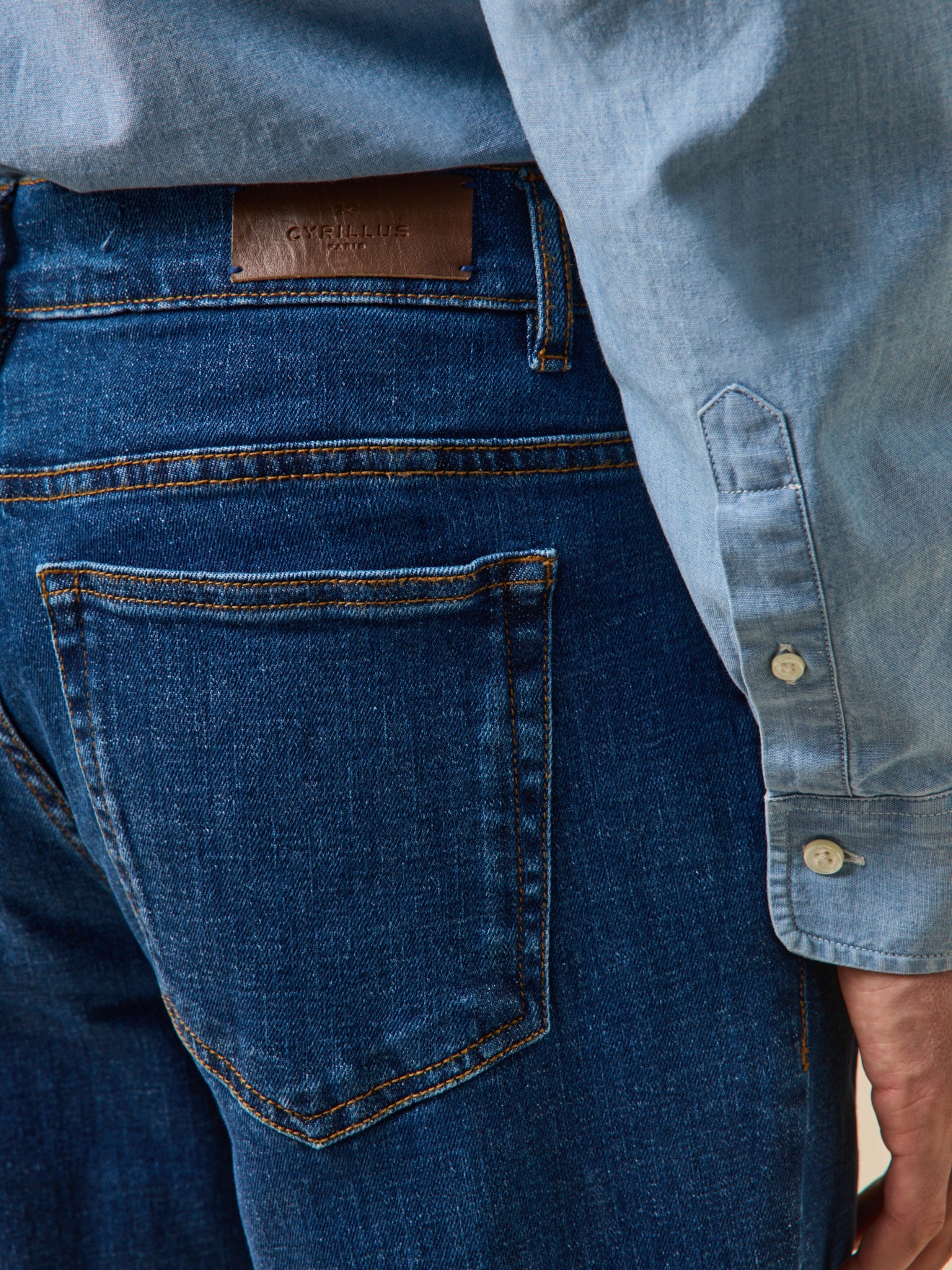 Jean regular homme coton biologique - Image 4