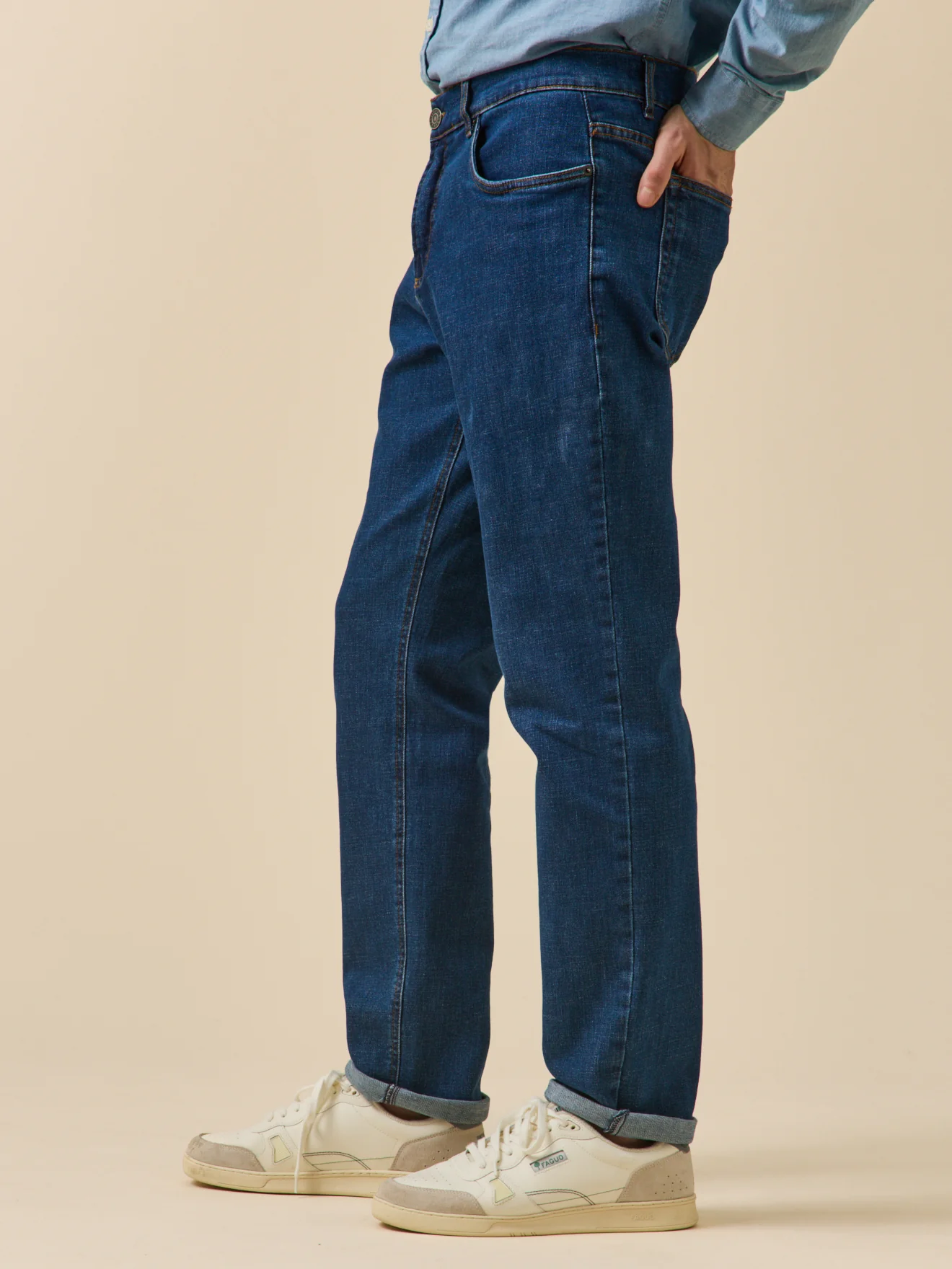 Jean regular homme coton biologique - Image 5