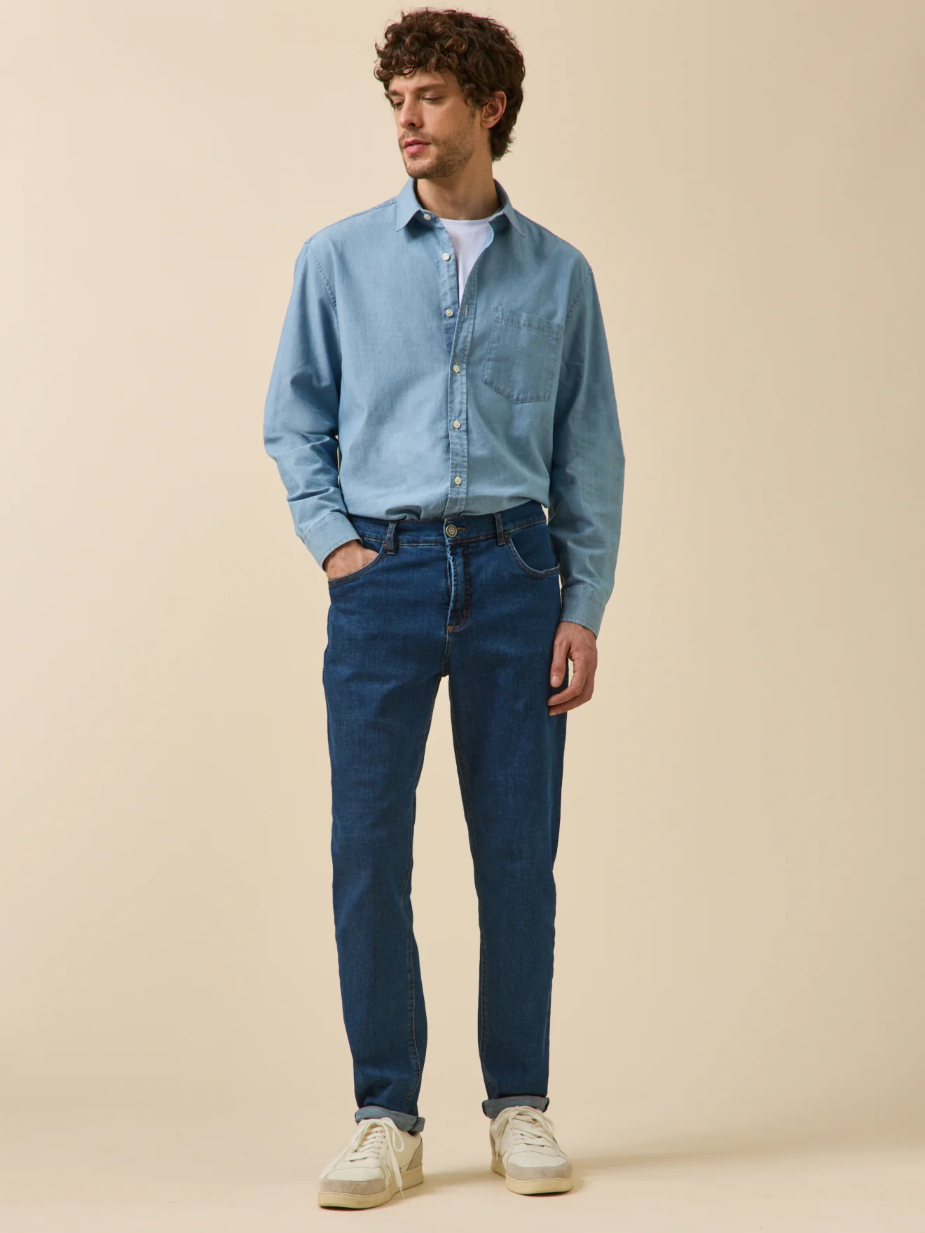 Jean regular homme coton biologique - Image 6