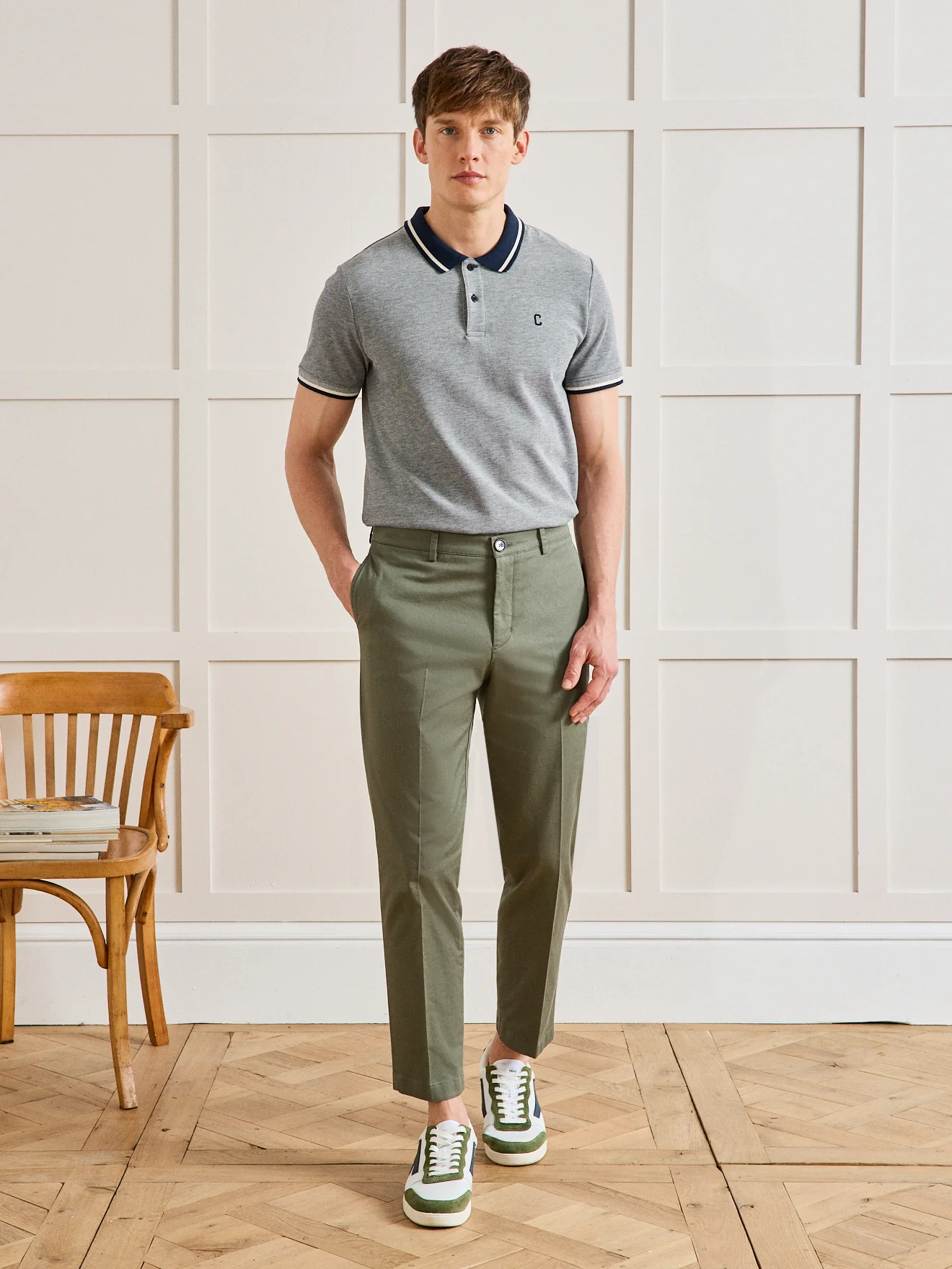 Pantalon chino 7/8ème homme - Image 4