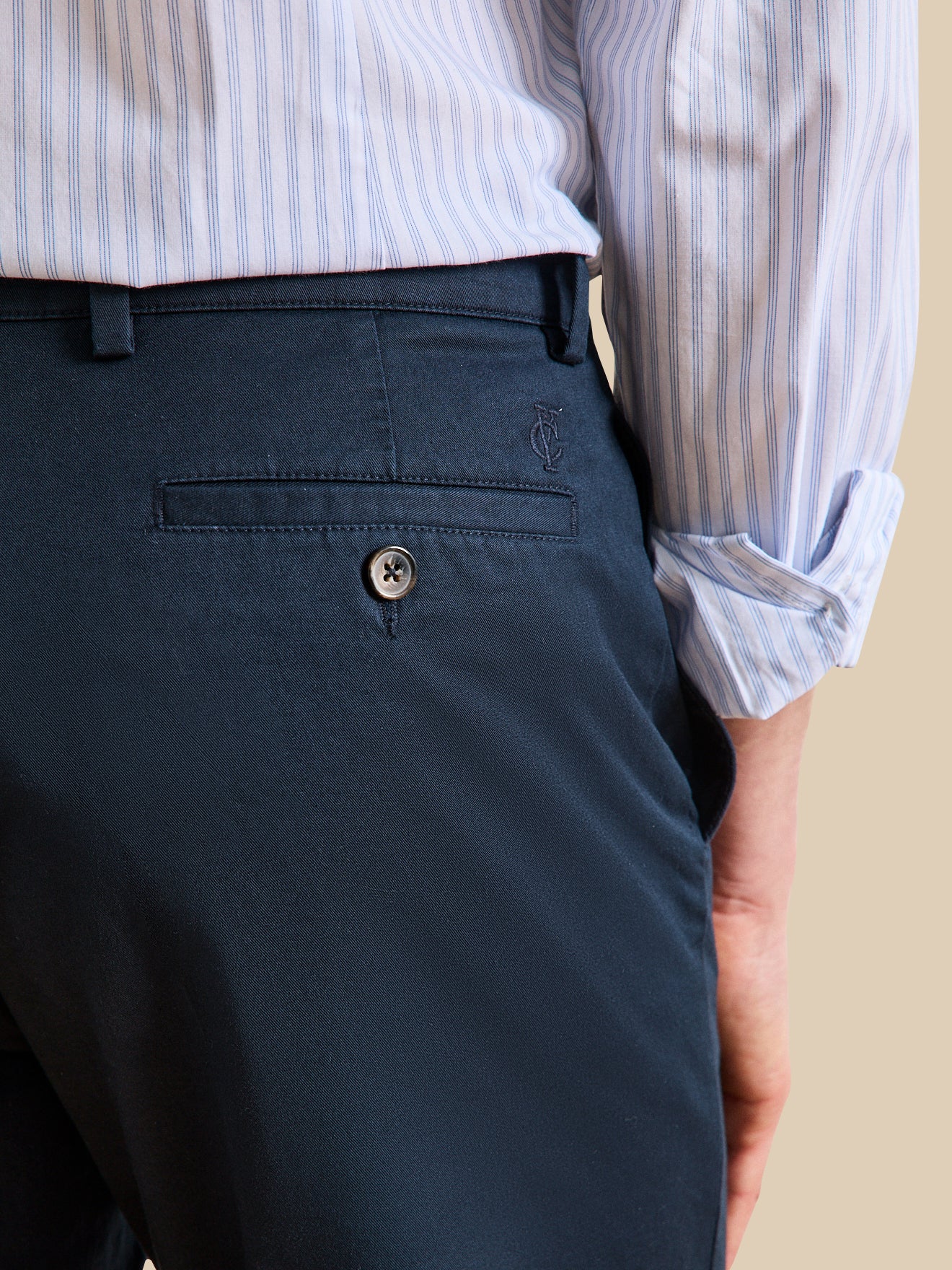 Pantalon chino 7/8ème homme - Image 3